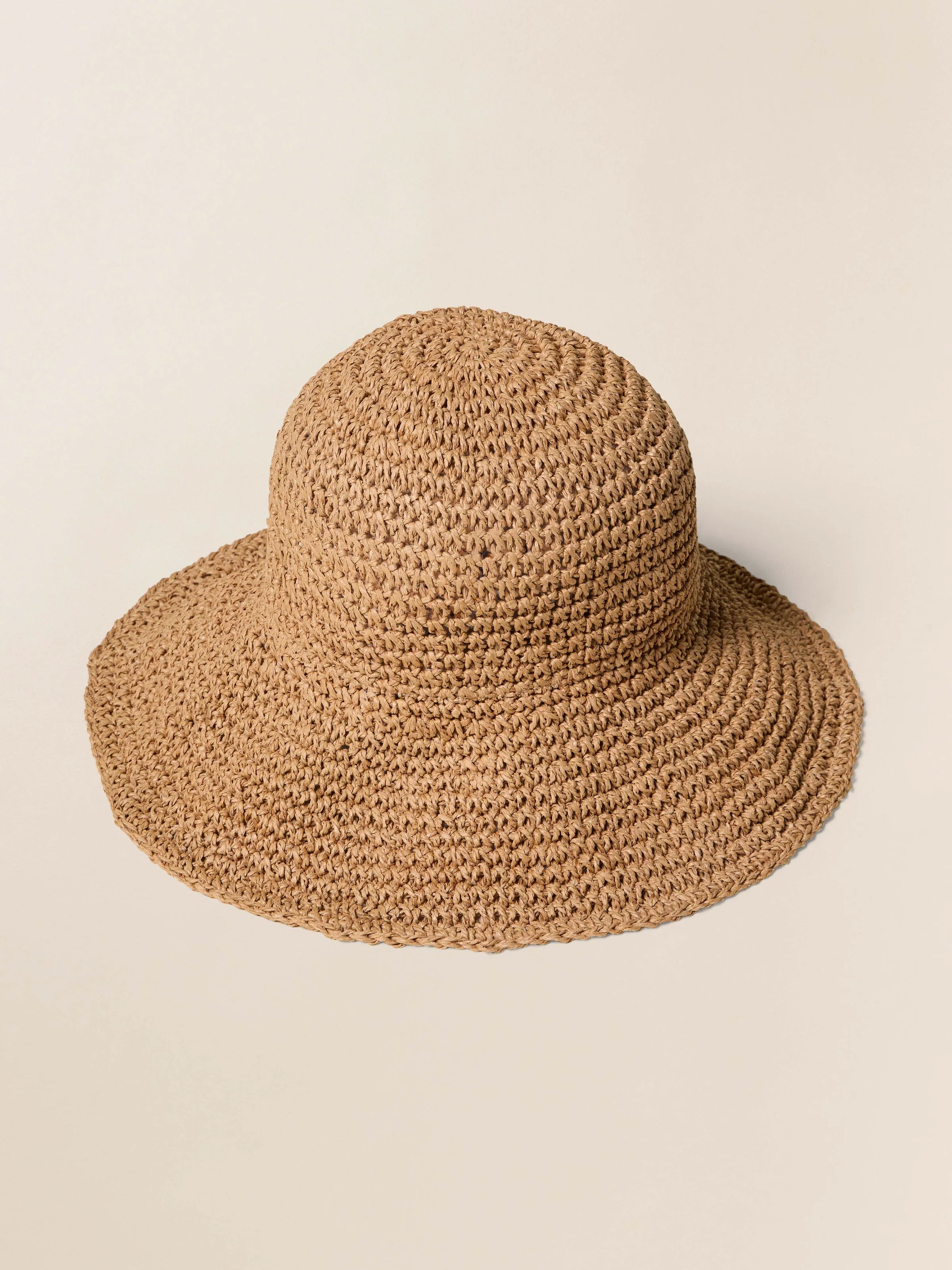 Women's Straw Sun Hat - Natural
