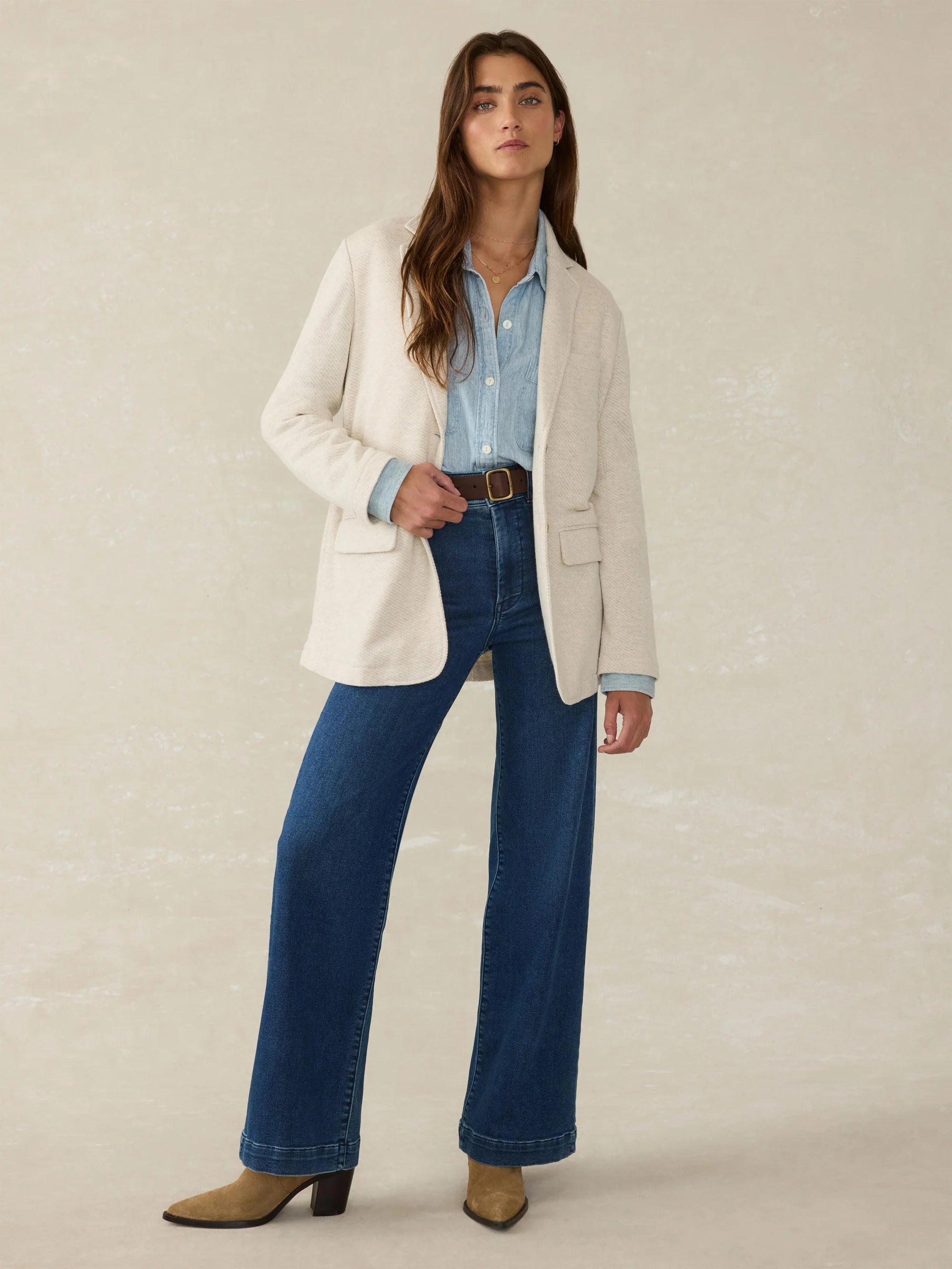 Inlet Knit Blazer