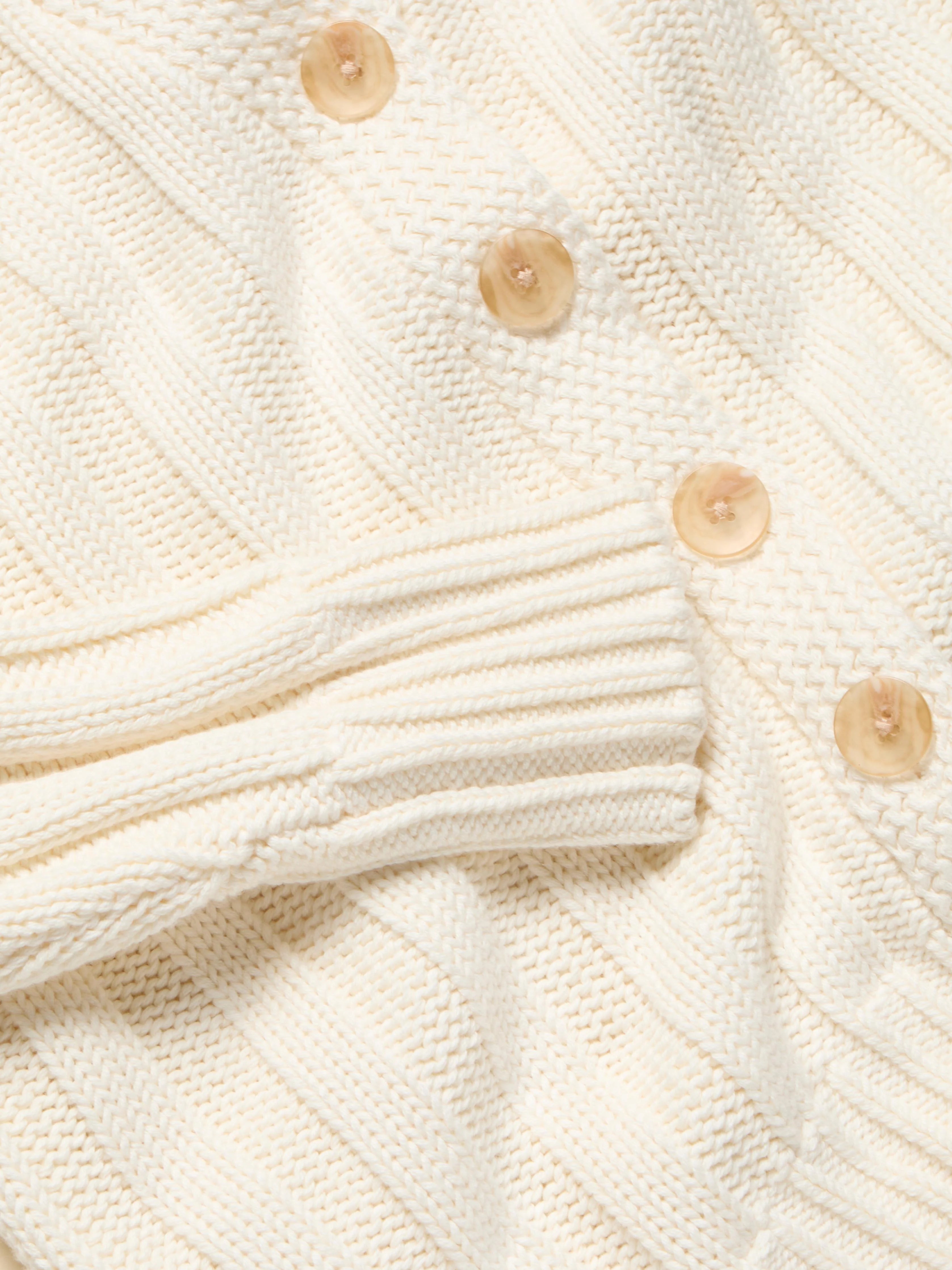 Sunwashed Cotton Laidback Cardigan