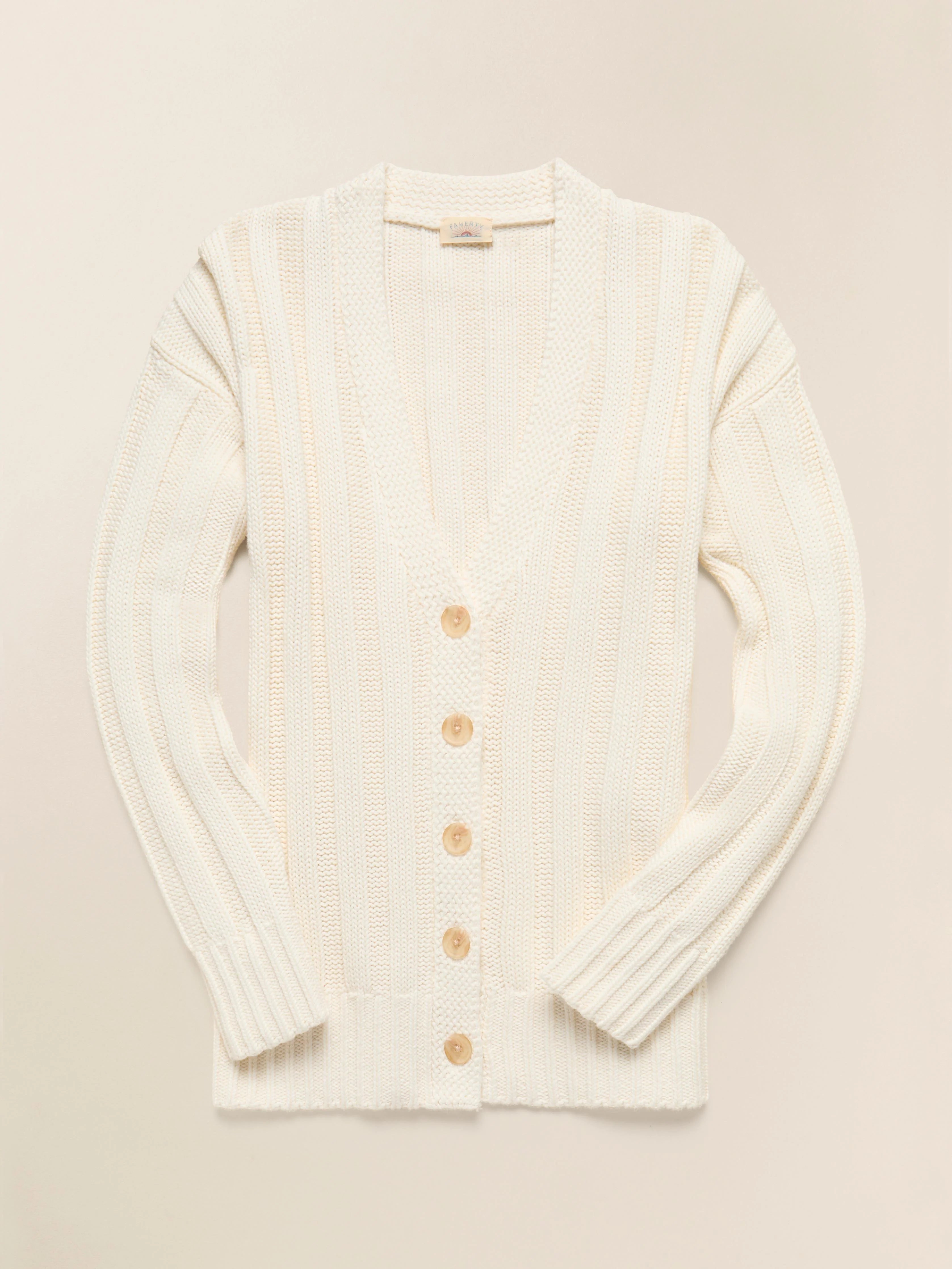 Sunwashed Cotton Laidback Cardigan
