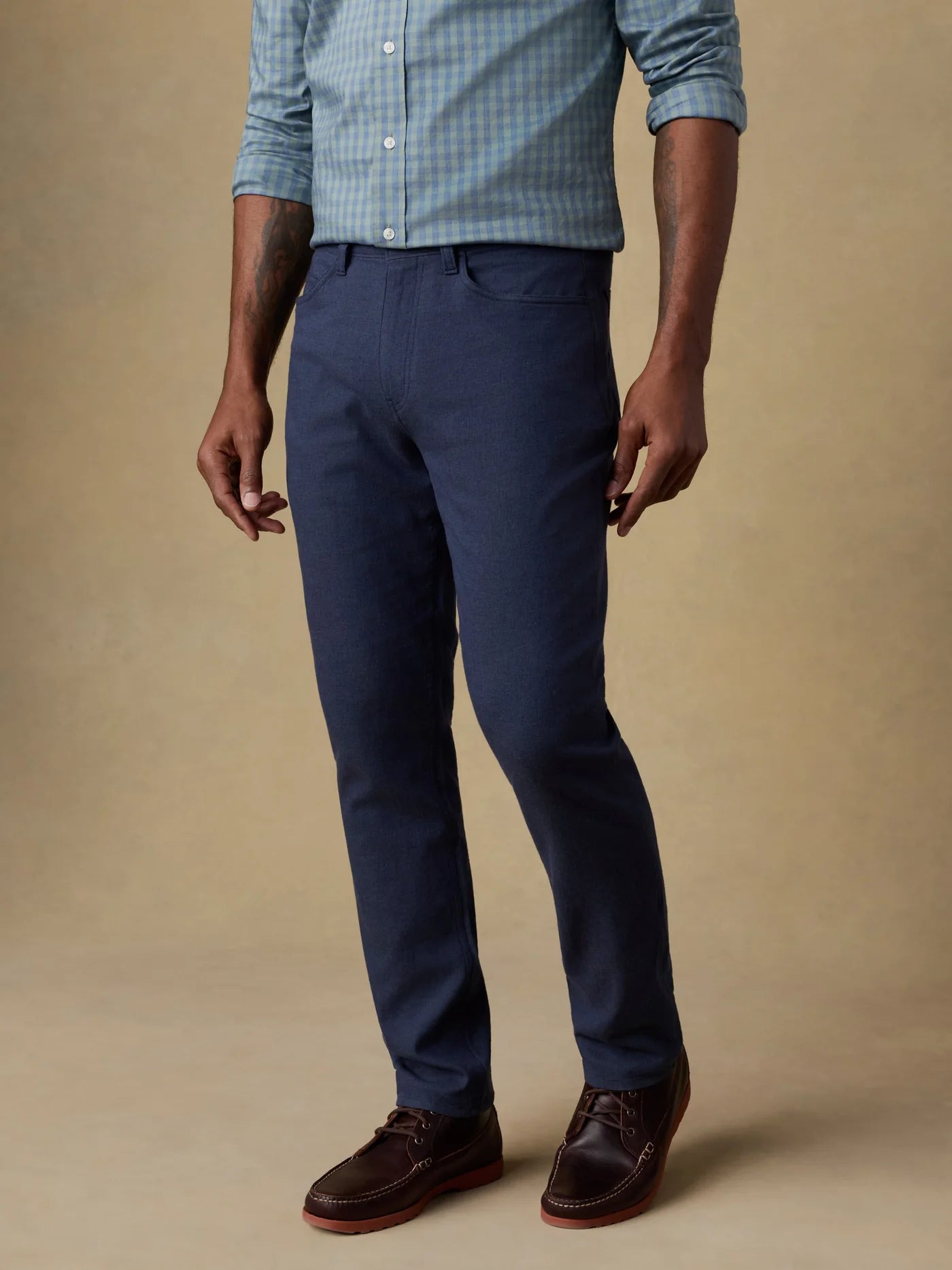 Movement™ Linen 5-Pocket Pant - Deep Sea Navy