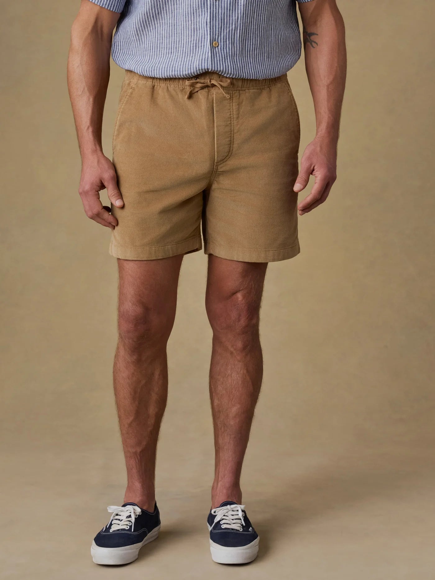 Essential Corduroy Short - Dark Sand