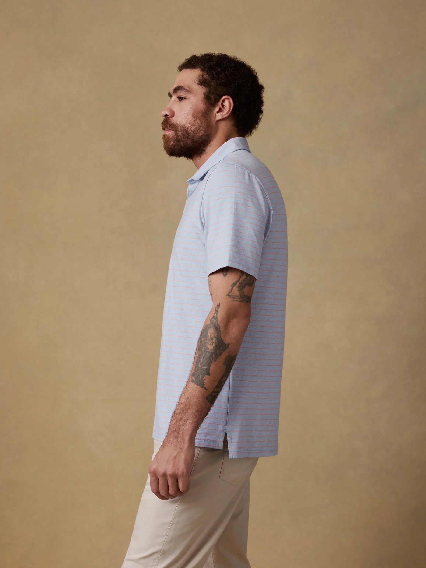 Short-Sleeve Movement™ Polo Shirt - Vista View Stripe