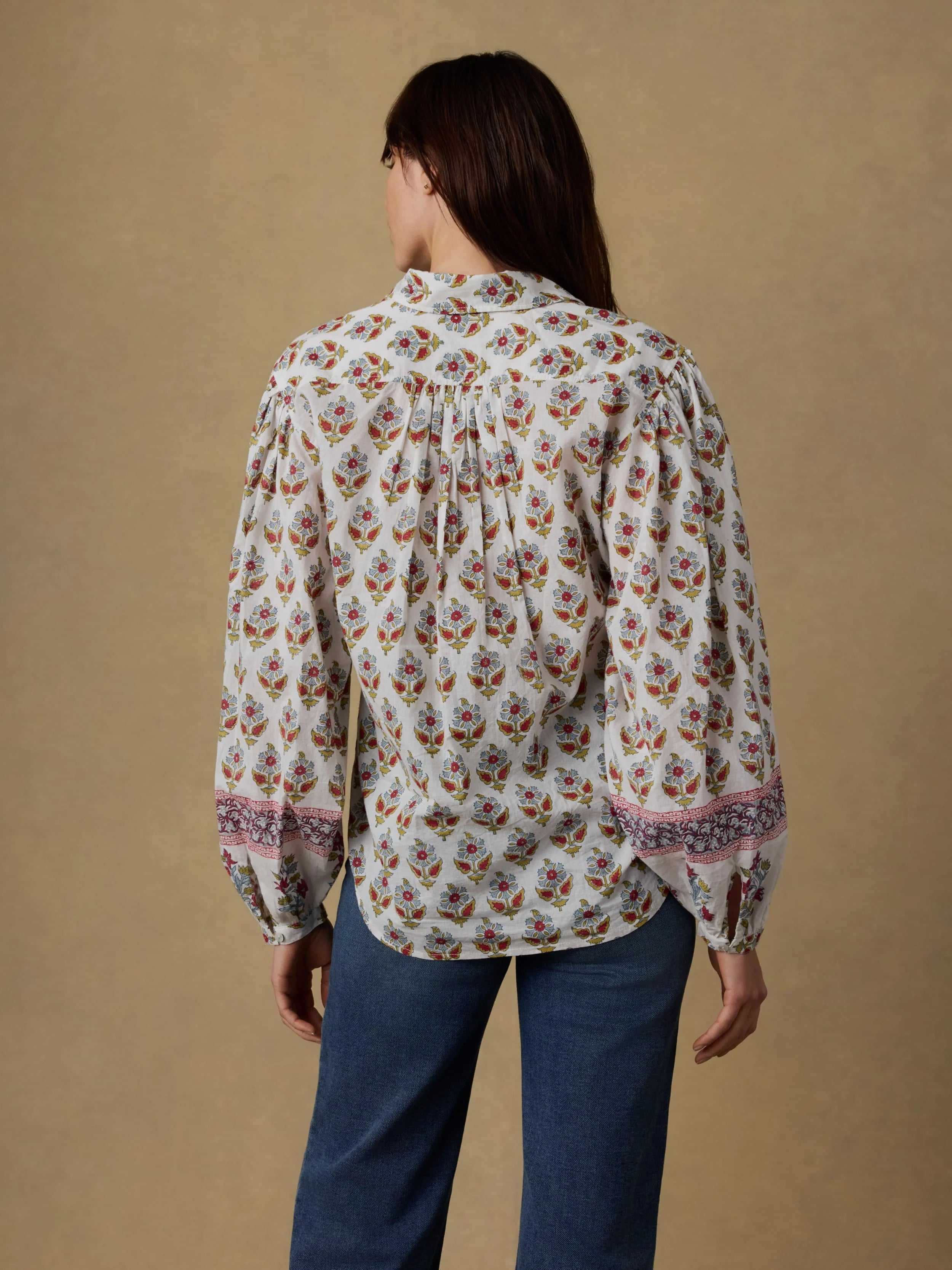 Suki Blouse - Antique Bouquet