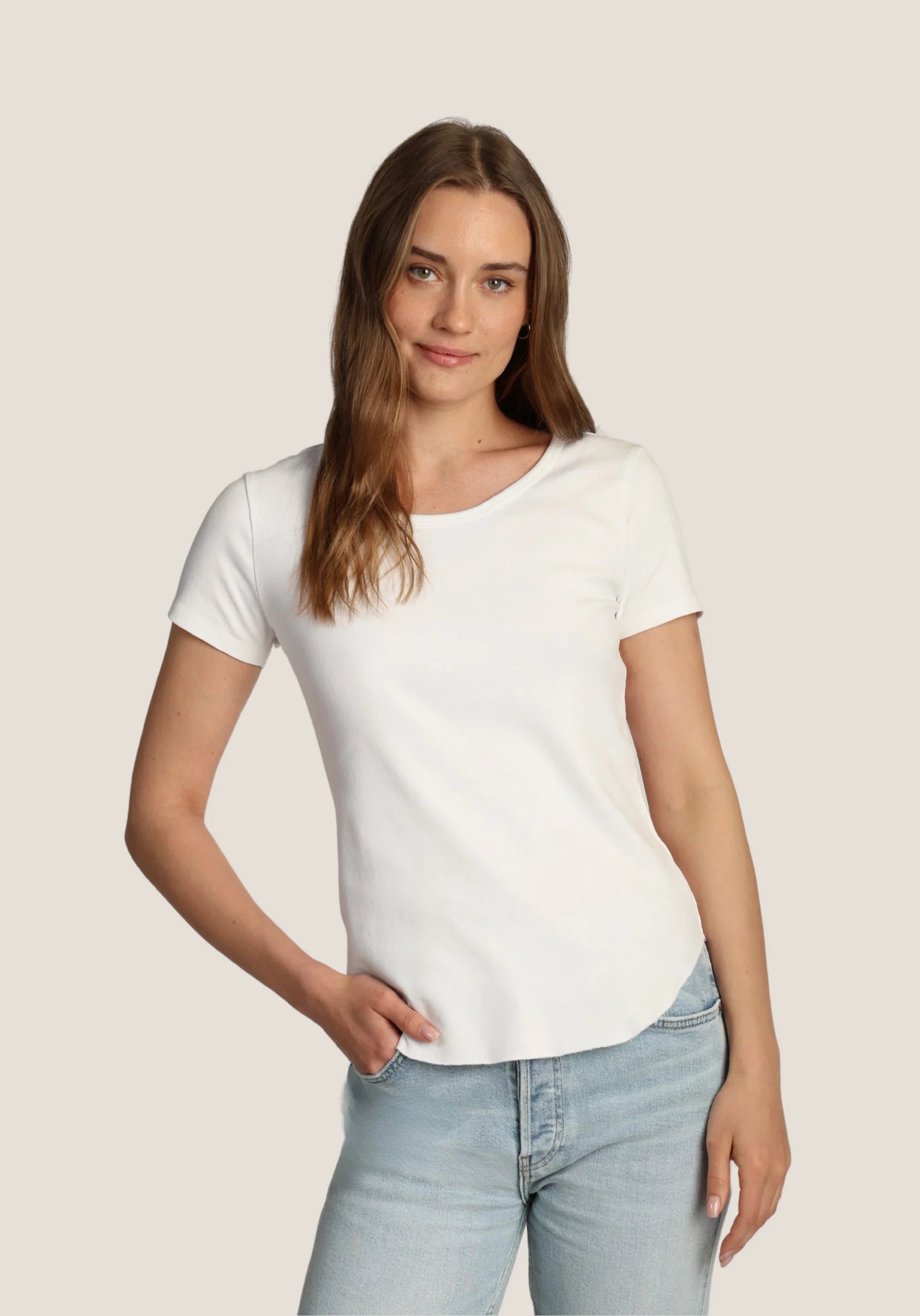 Short Sleeve Jude Rib Tee