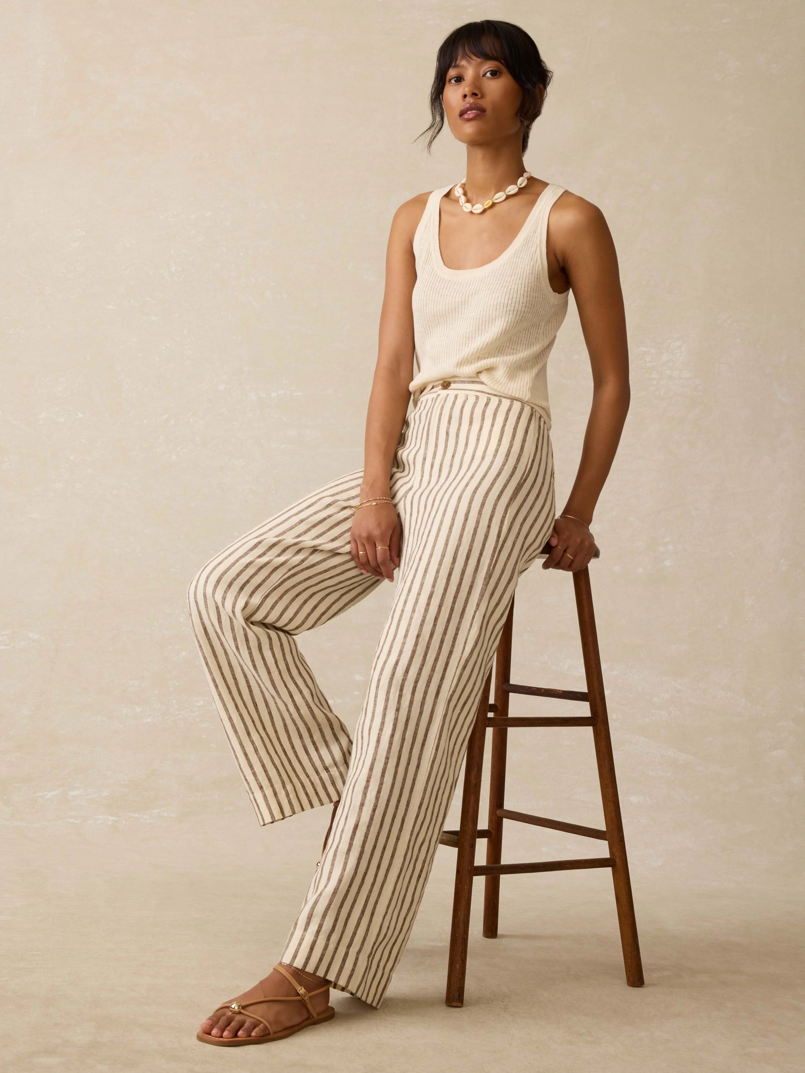 Sun Strider Linen Pant