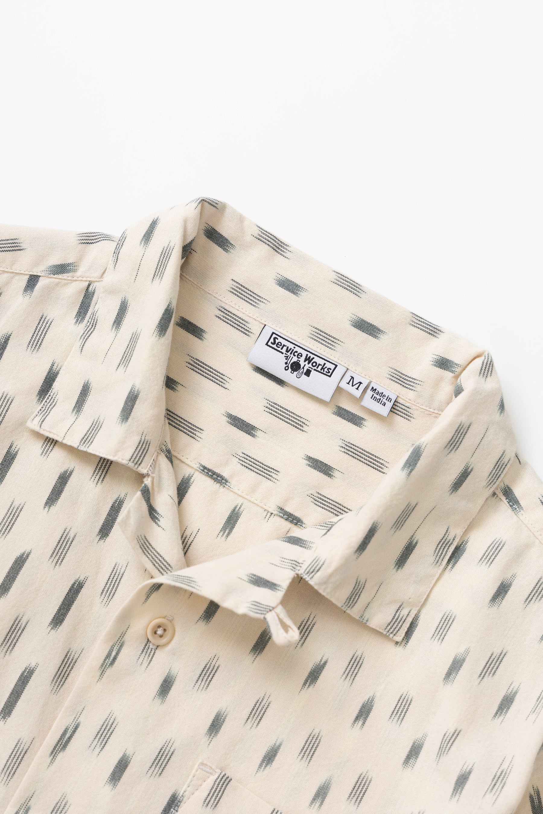 Ikat Shirt - White