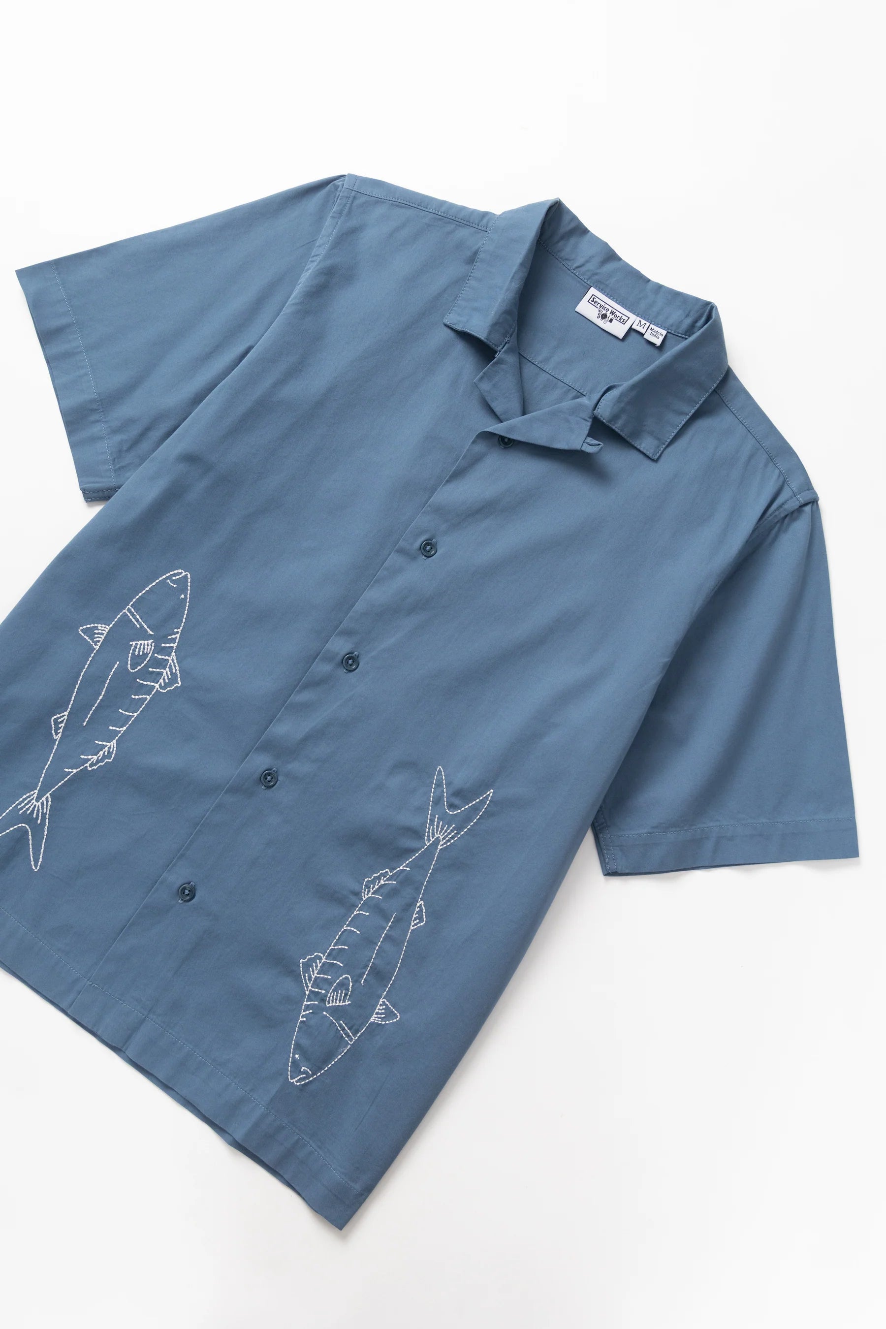 Mackerel Shirt - Slate