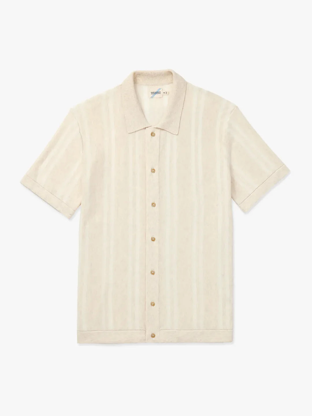 Seawool Sweater Shirt - Neutral Beach Stripe