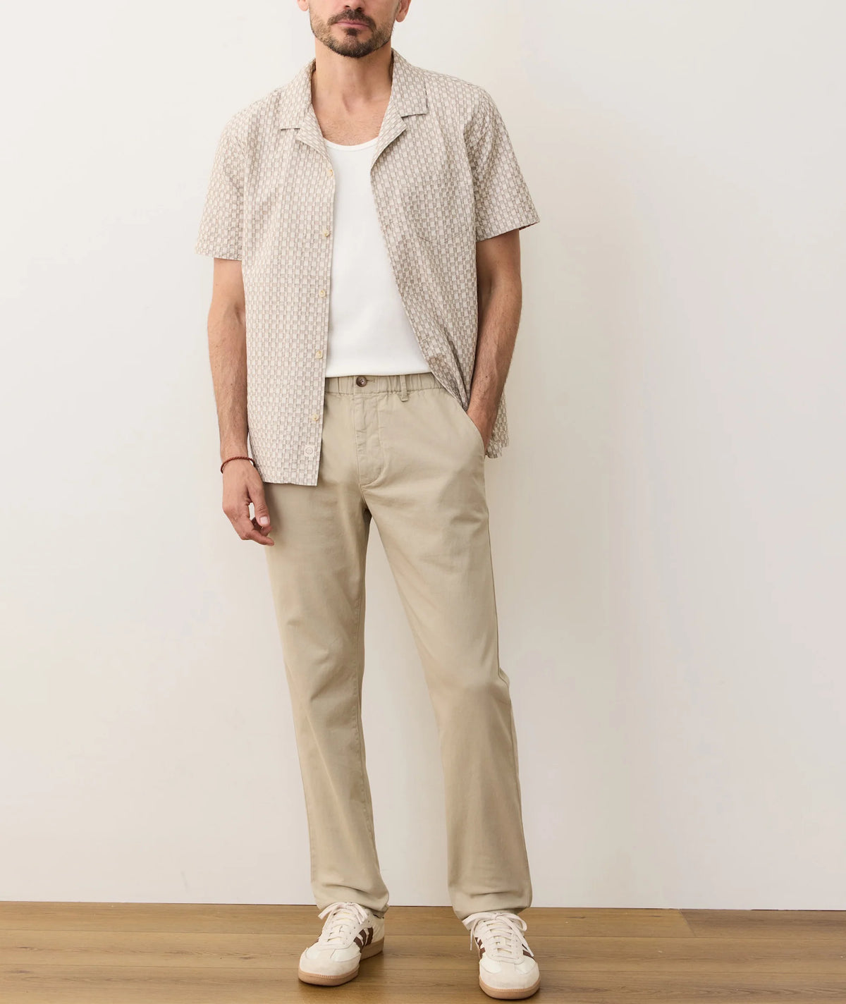 The Saturday Twill Chino - Slim Straight - Light Khaki