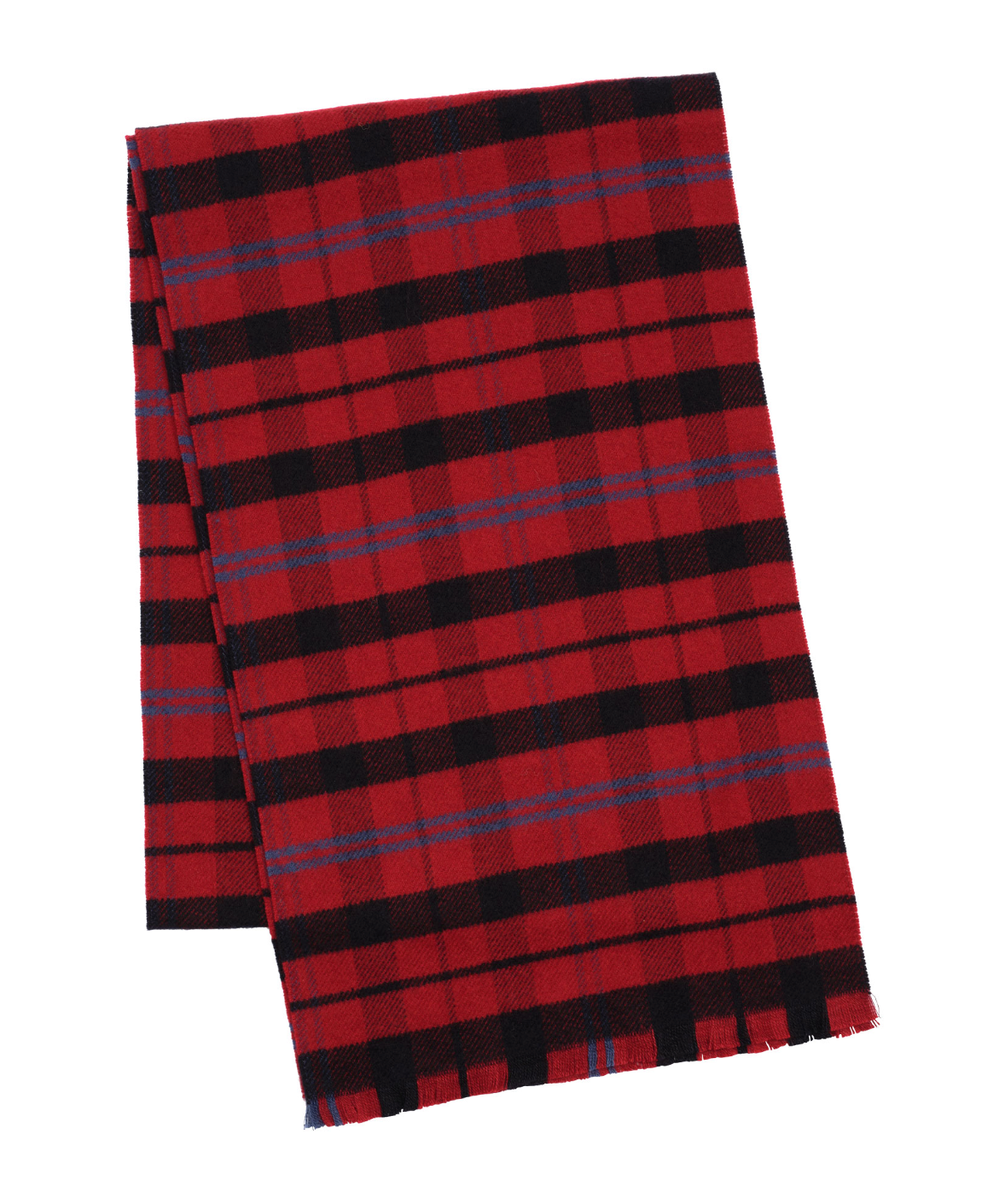 Fireplace Plaid Scarf Winter25