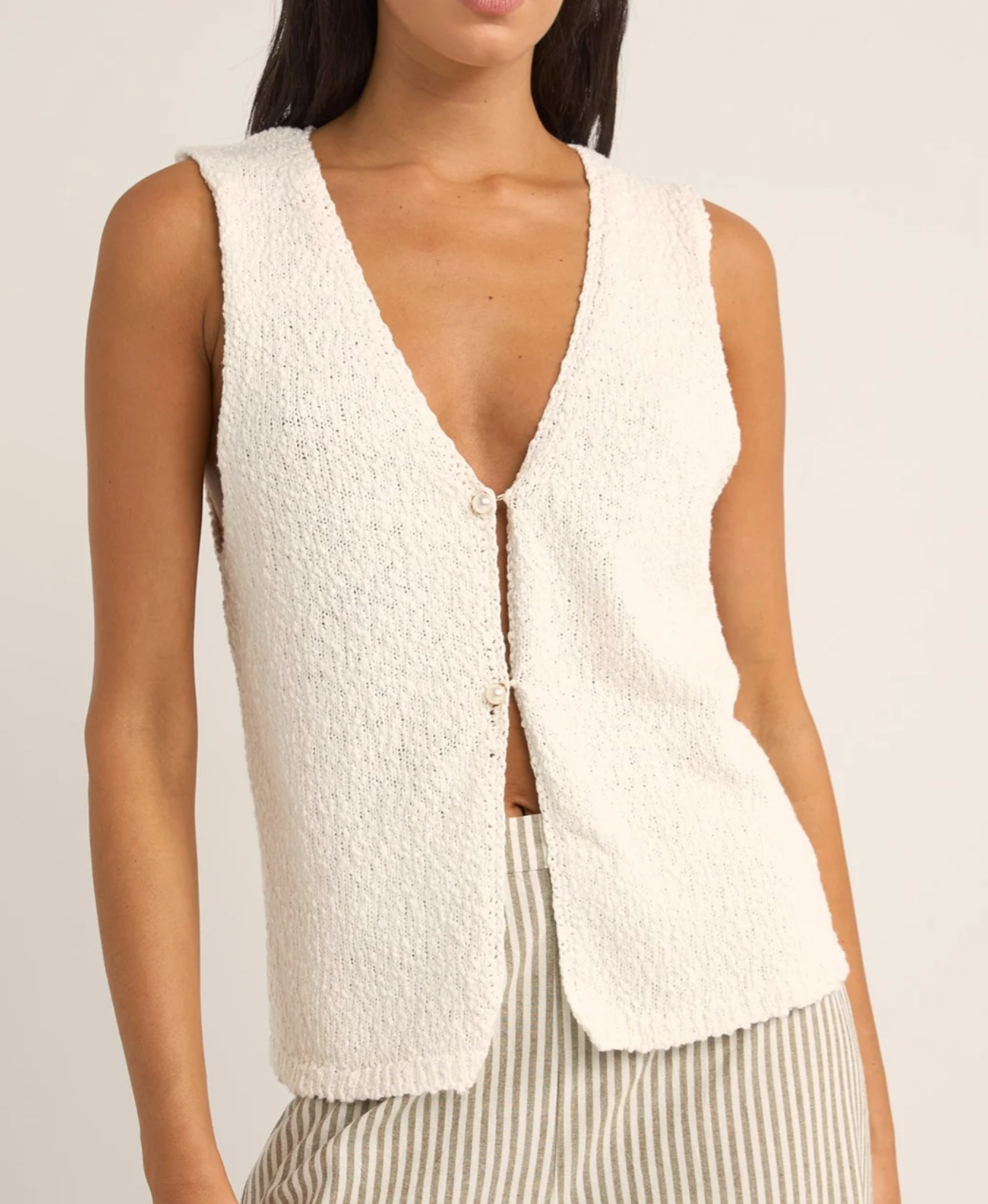 Adele Longline Knit Vest