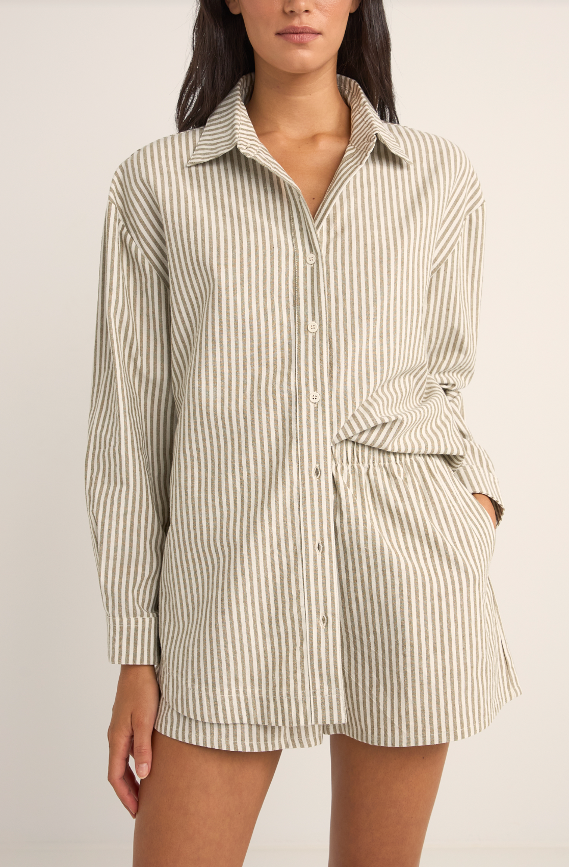 Valley Stripe Oversized Shirt