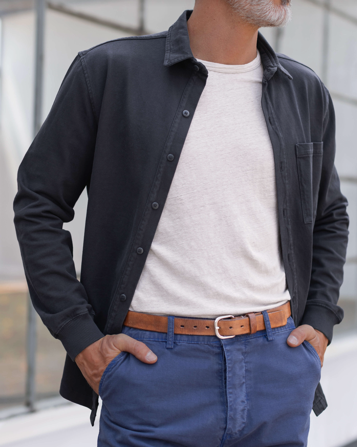 Caza Knit Shirt - Night