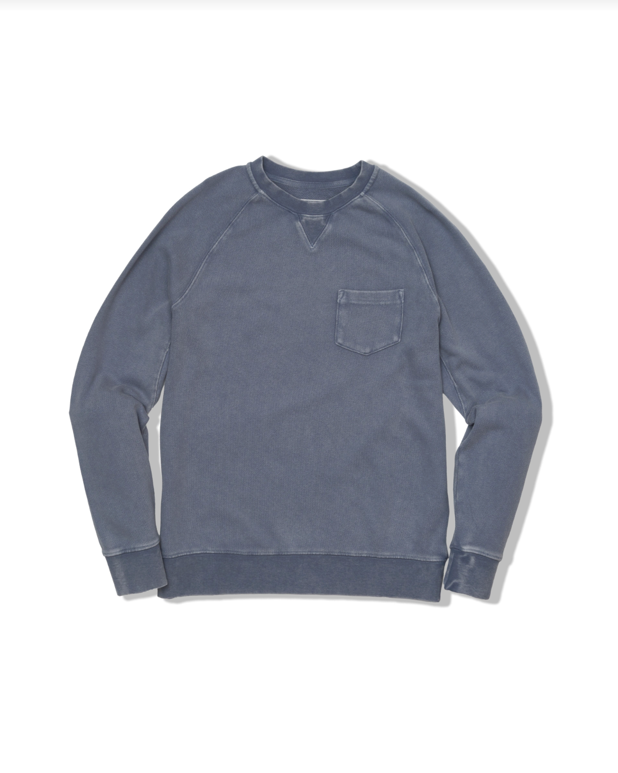 Sunfaded Terry Crew - Aegean Blue