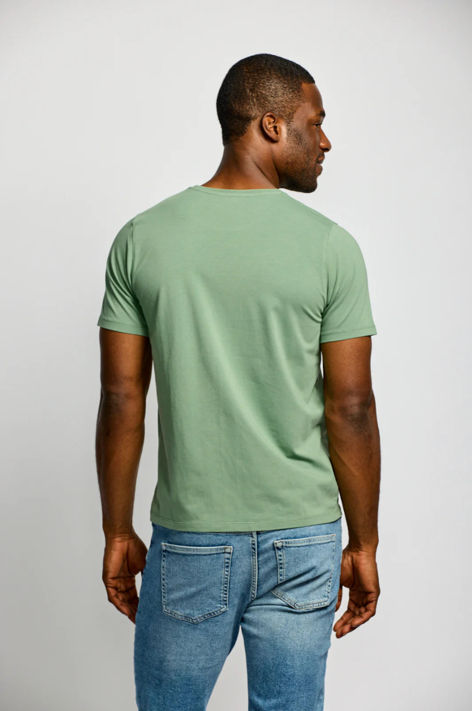 Crew Neck T-Shirt - Pistachio