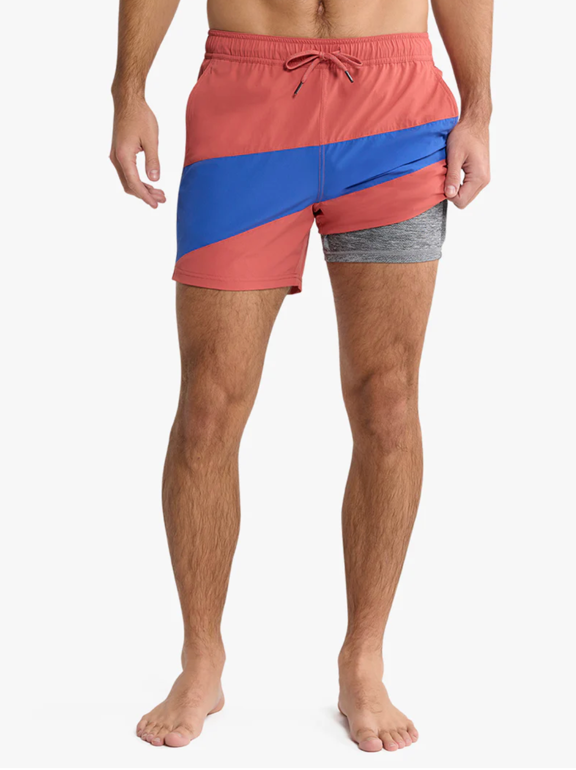 Bungalow Trunk - Nautical Red Colorblock