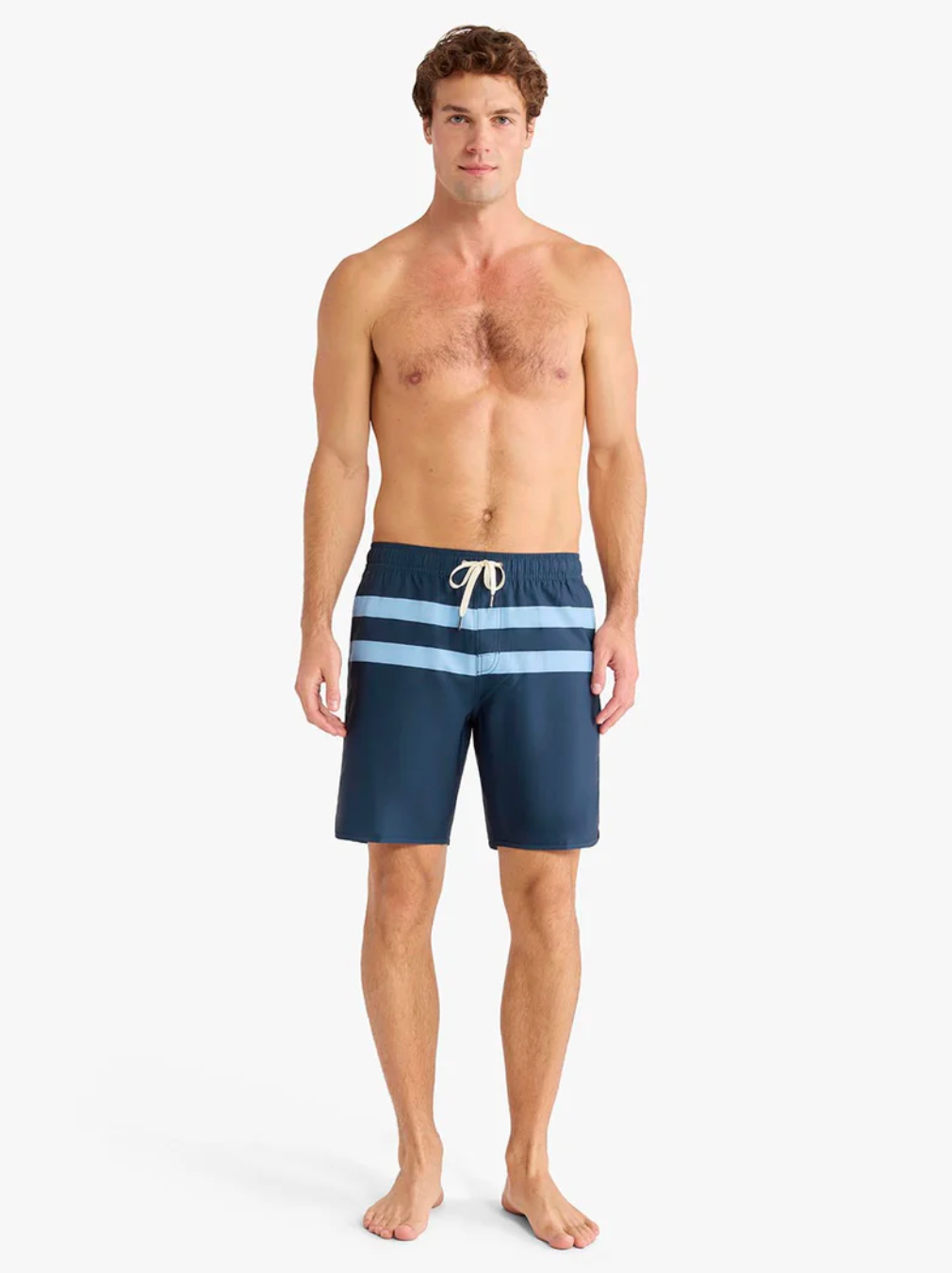 The Anchor Trunk - Light Blue Stripe