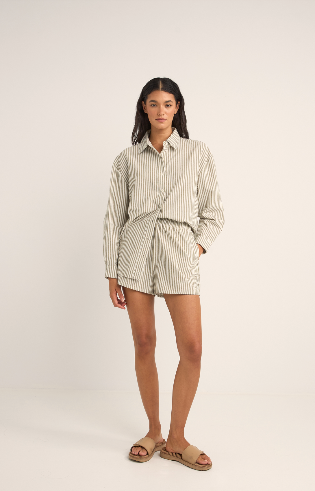 Valley Stripe Short