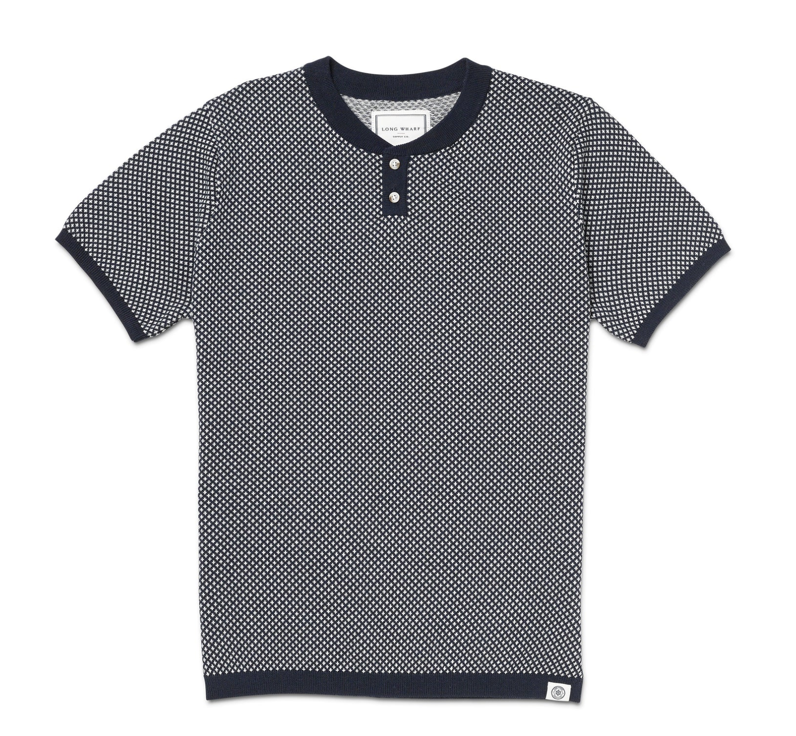 Edgartown SeaWell™ Knit Henley Tee