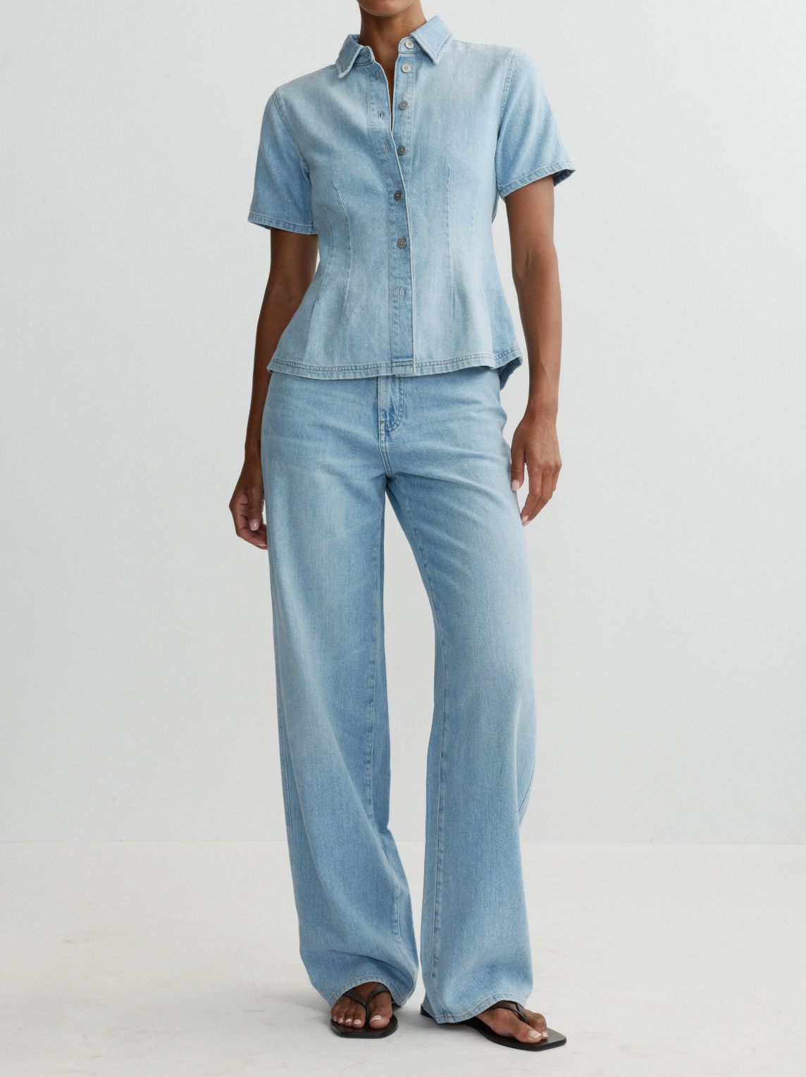 Kaylen Soft Curve High Rise 32" Jeans - Beachfront Aura