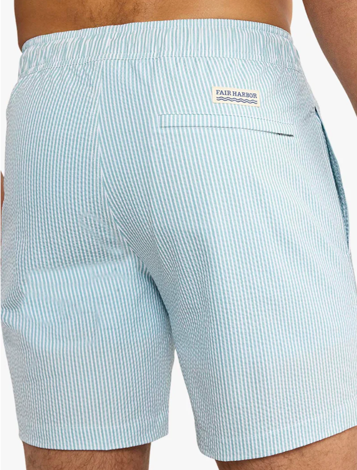Bayberry Trunk - Seapine Seersucker