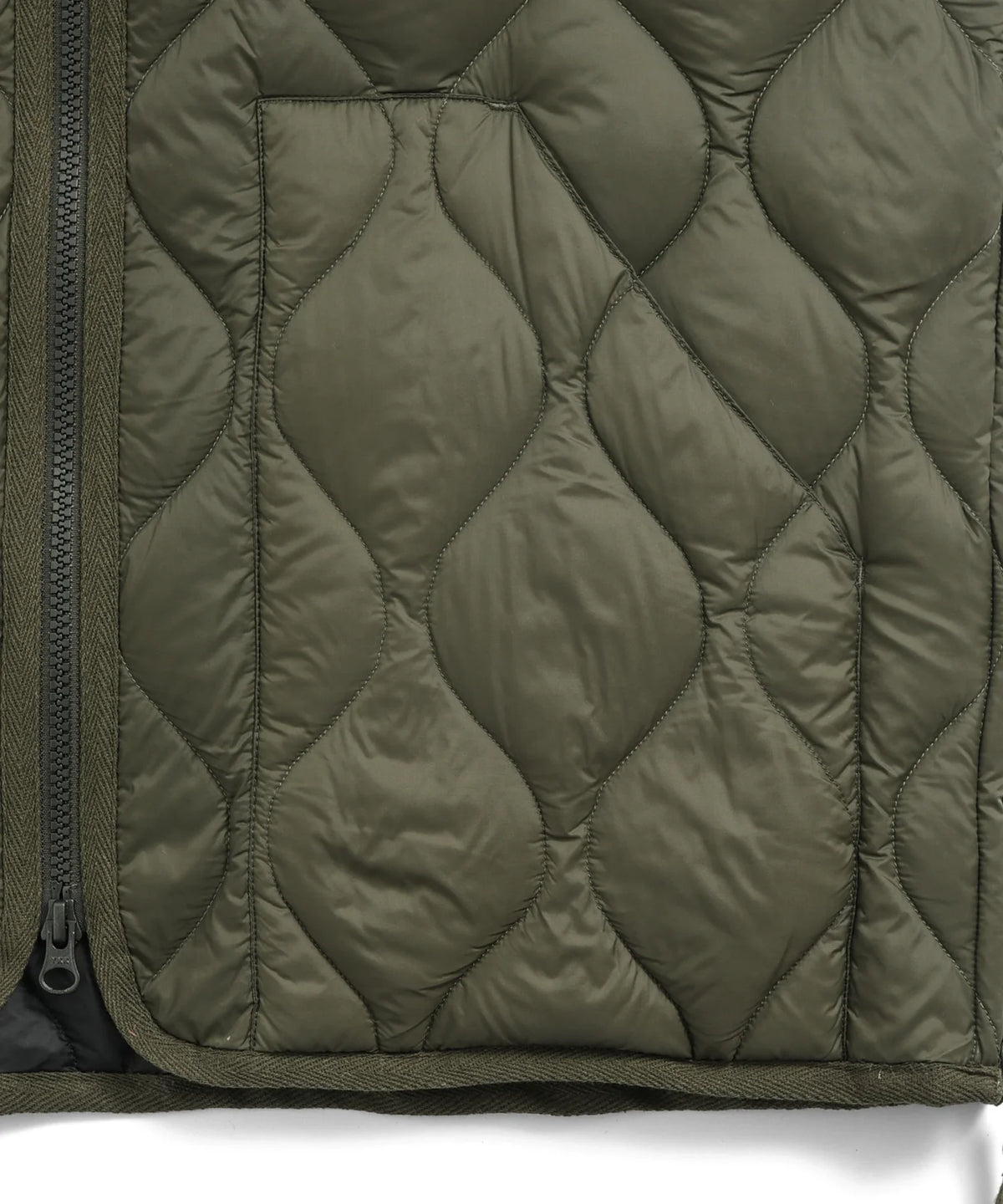 Unisex Military V-Neck W-Zip Down Vest (Soft Shell)