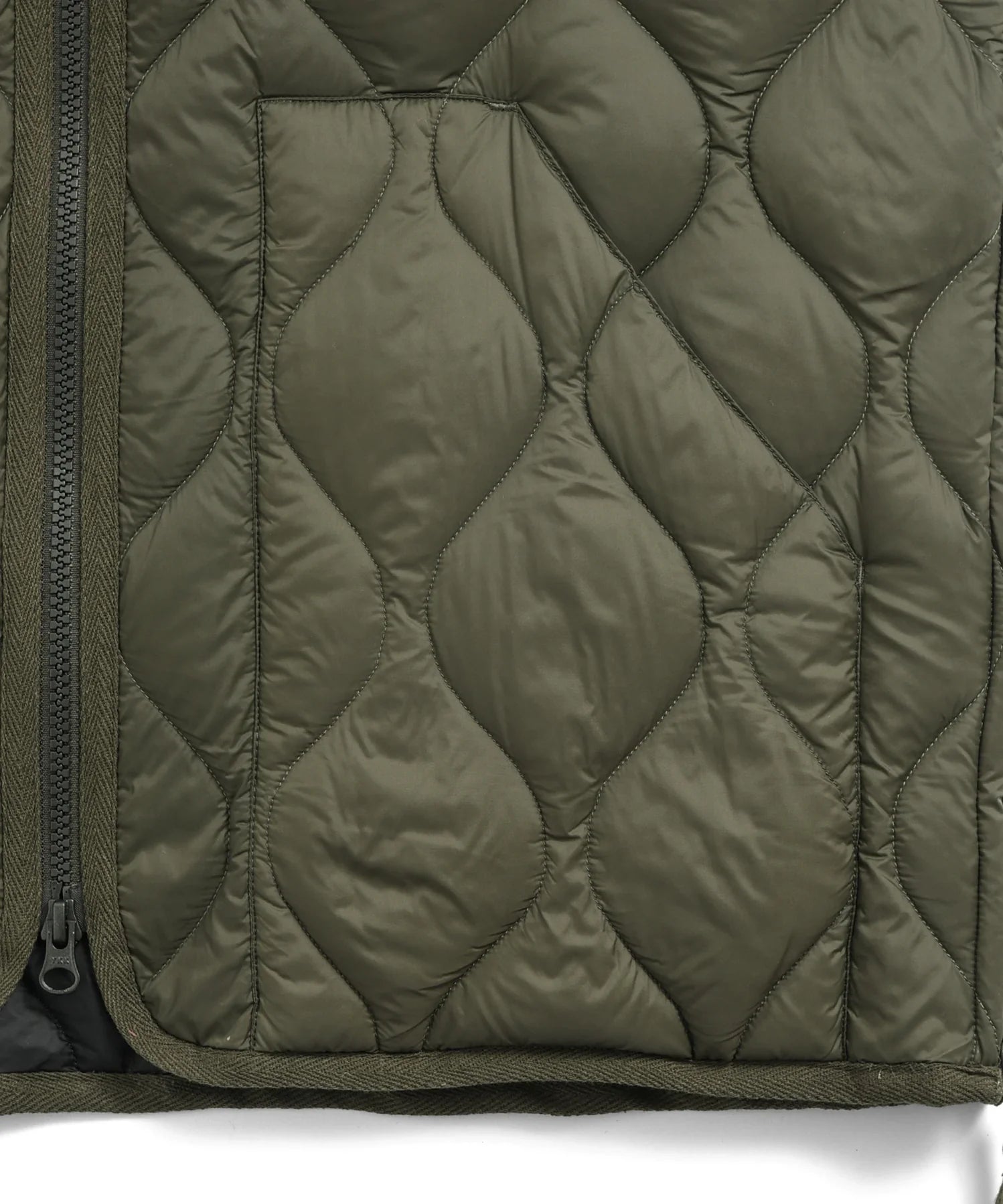 Unisex Military W-Zip V-Neck Down Jacket (Soft Shell)