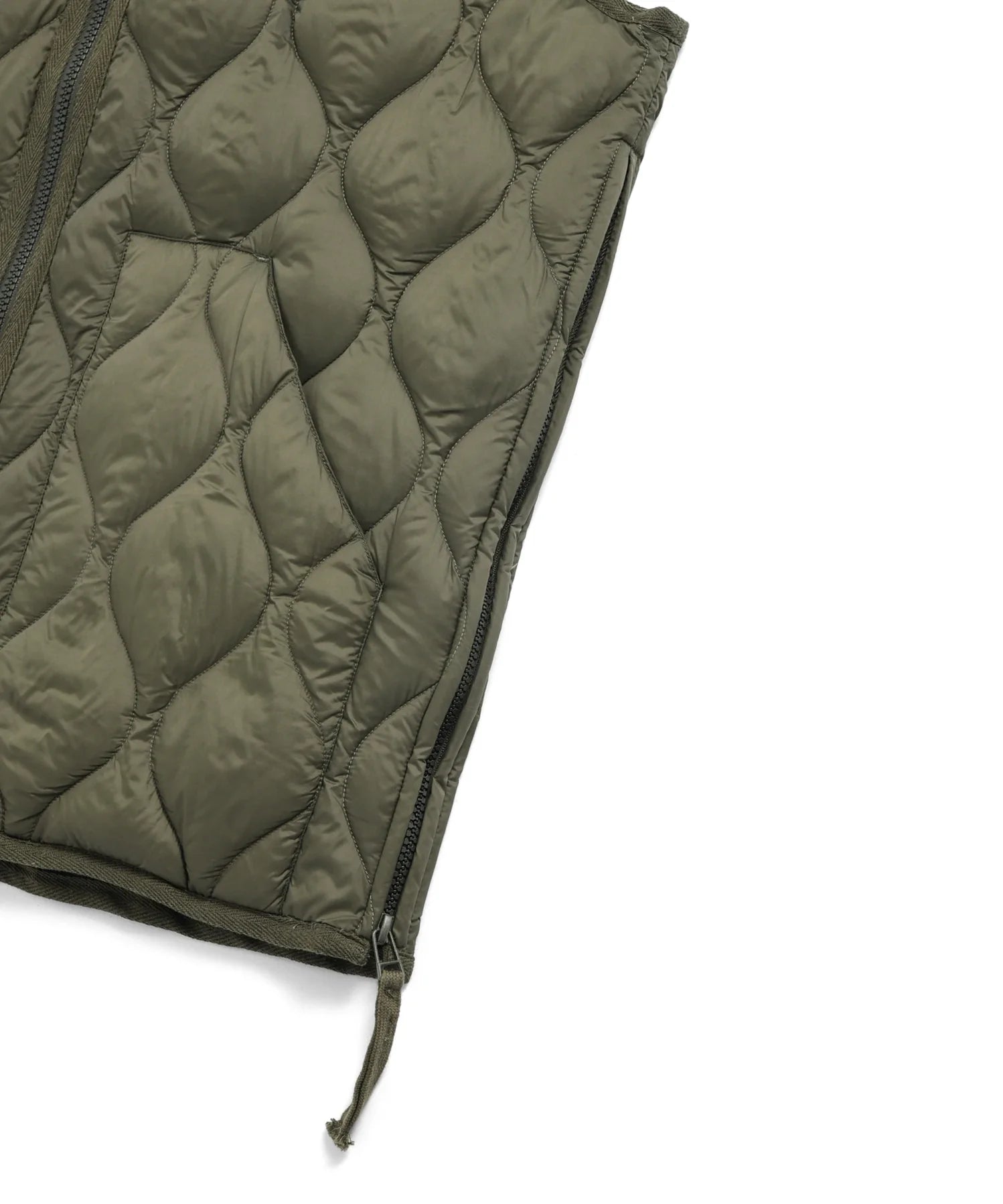 Unisex Military W-Zip V-Neck Down Jacket (Soft Shell)