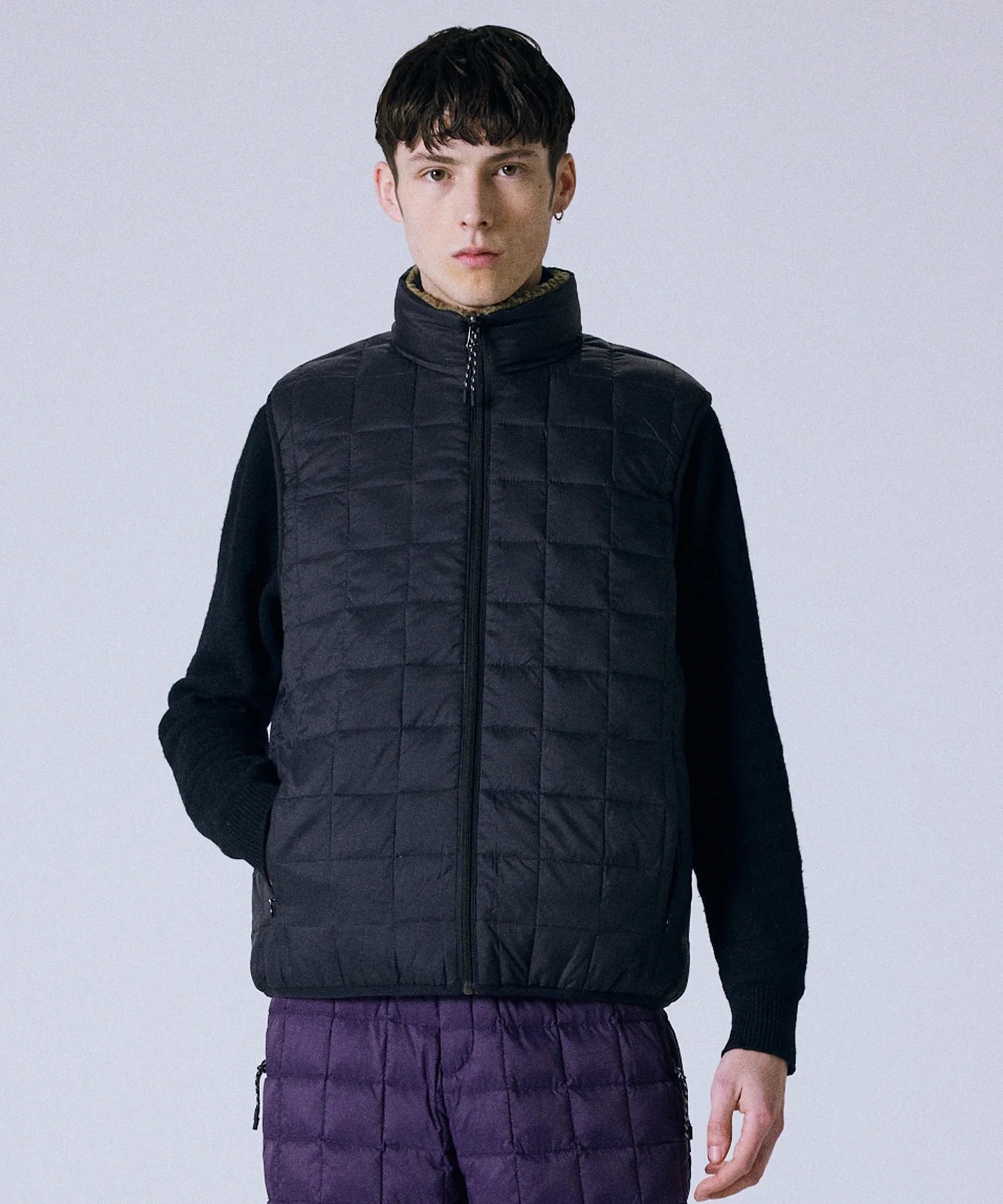 Unisex Mountain Reversible Down x Boa Vest