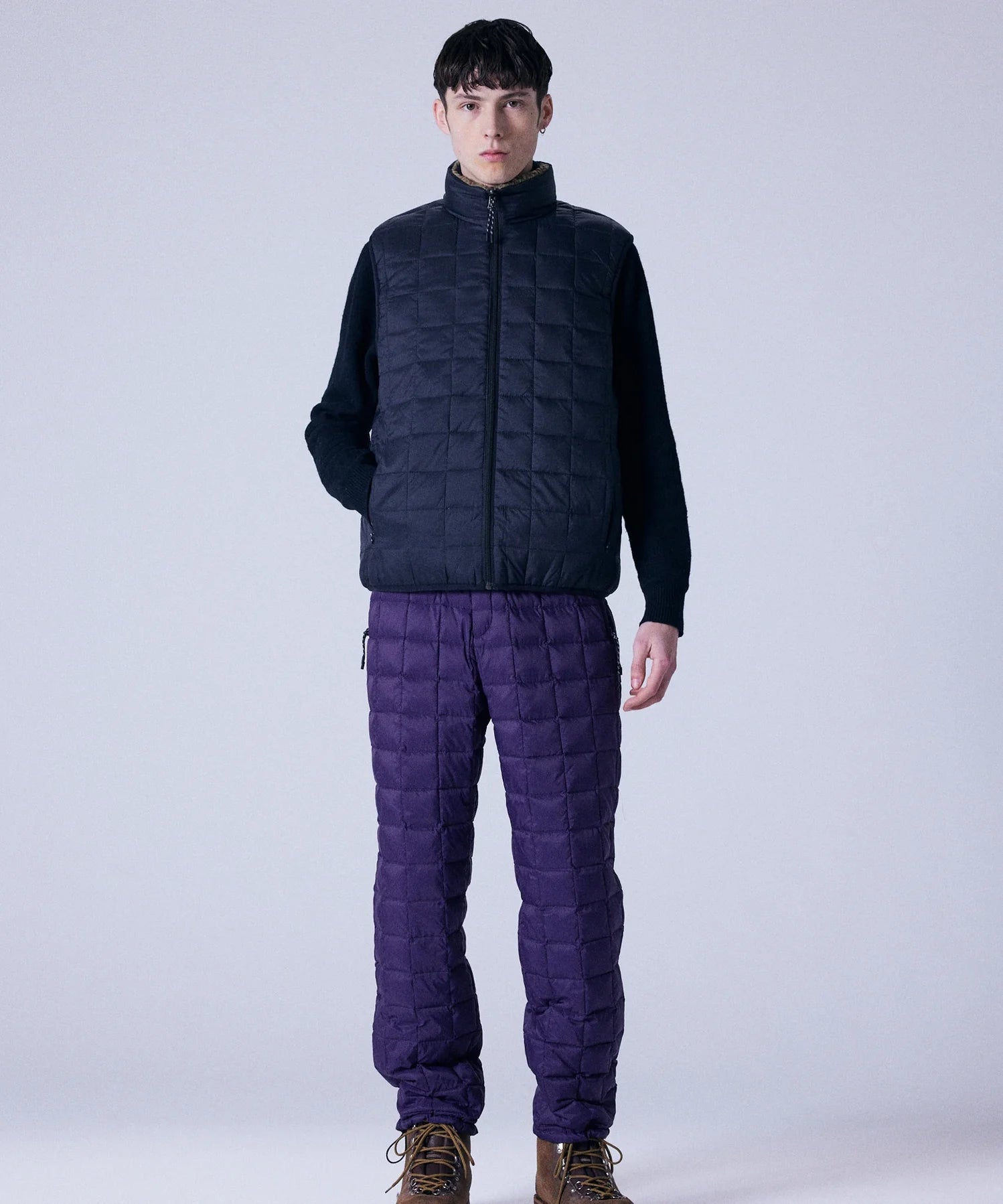 Unisex Mountain Reversible Down x Boa Vest