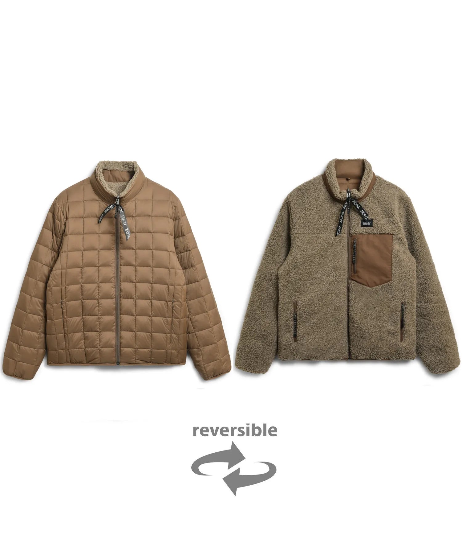 Mountain Reversible "Down x BOA" High Neck Jacket