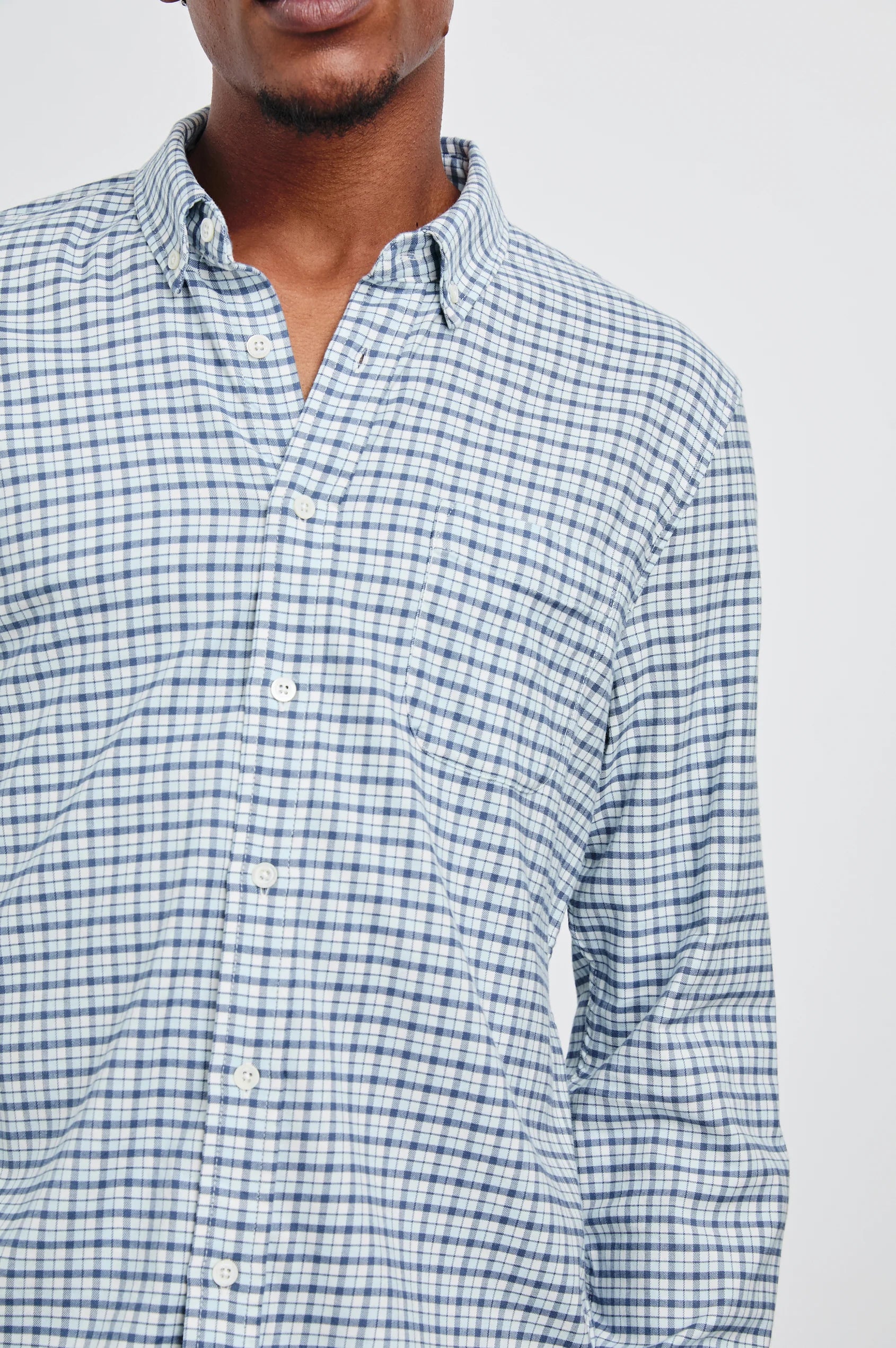 Vance Shirt - Stellar Navy Check
