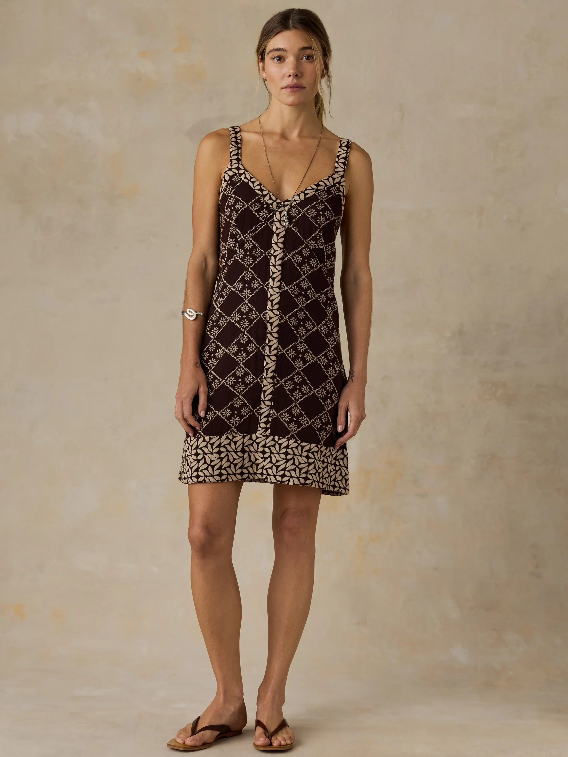 Annabelle Mini Dress - Desert Blossom