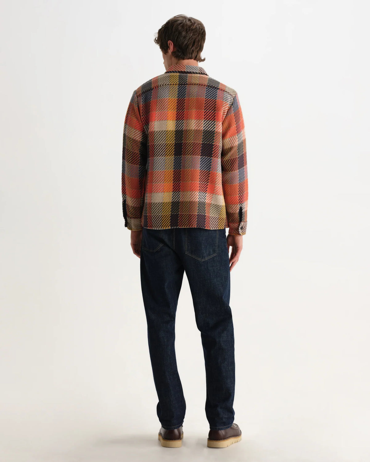 Whiting - Orange Pike Check Overshirt