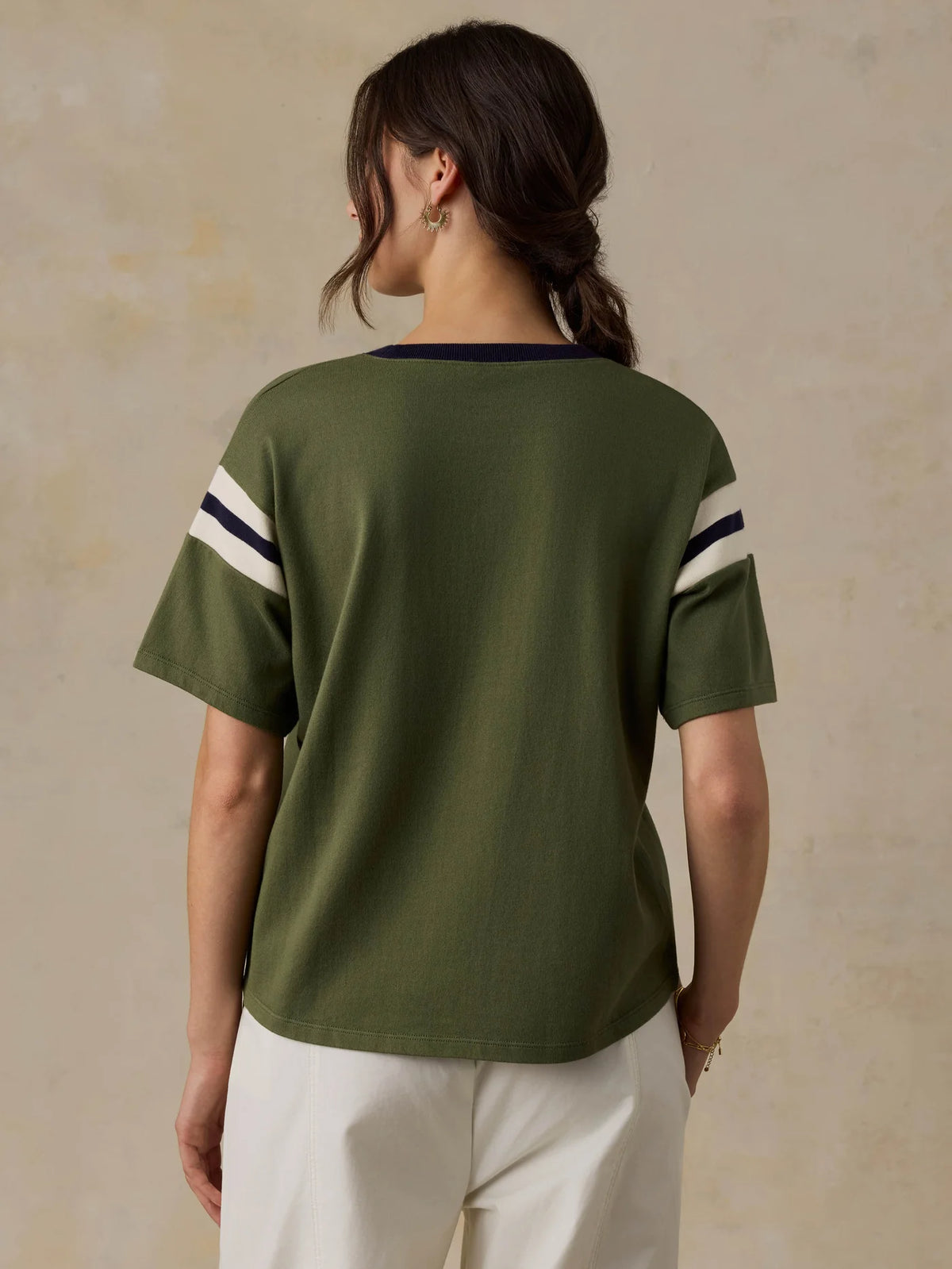 Sport Jersey Throwback Tee - Clover Varsity