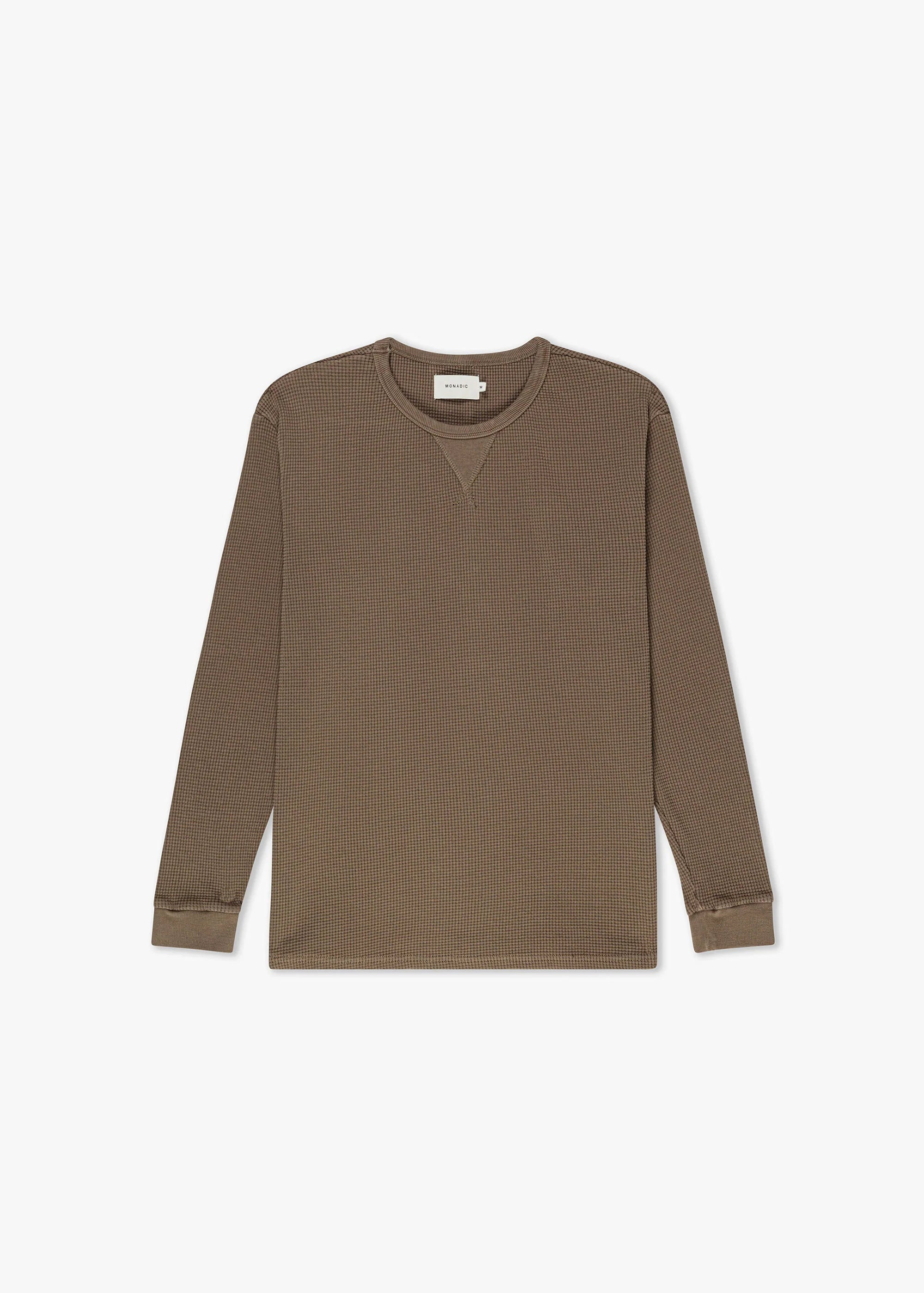 Waffle Knit Thermal - Canvas