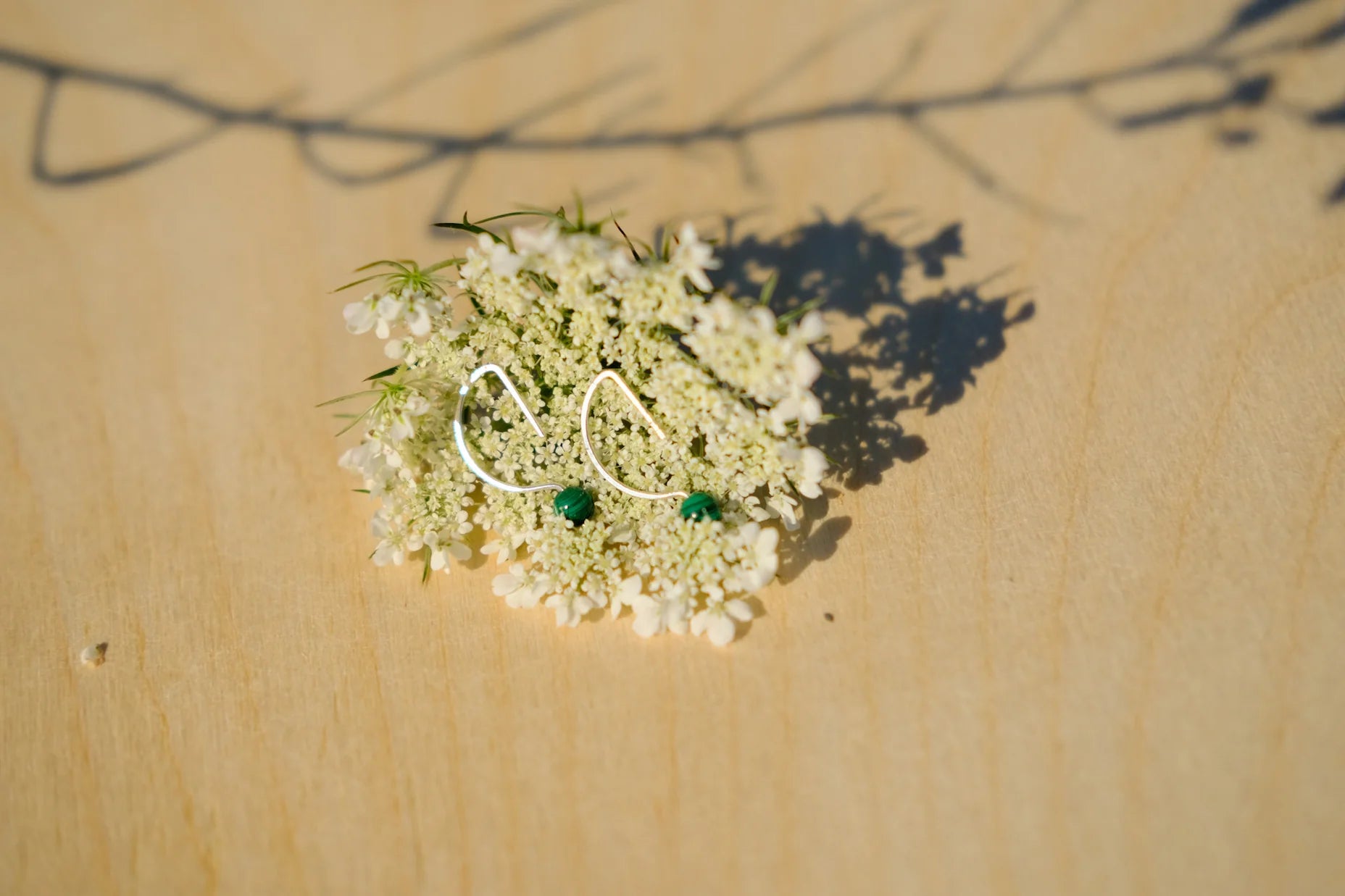 Itty Bitty Crescent Studs