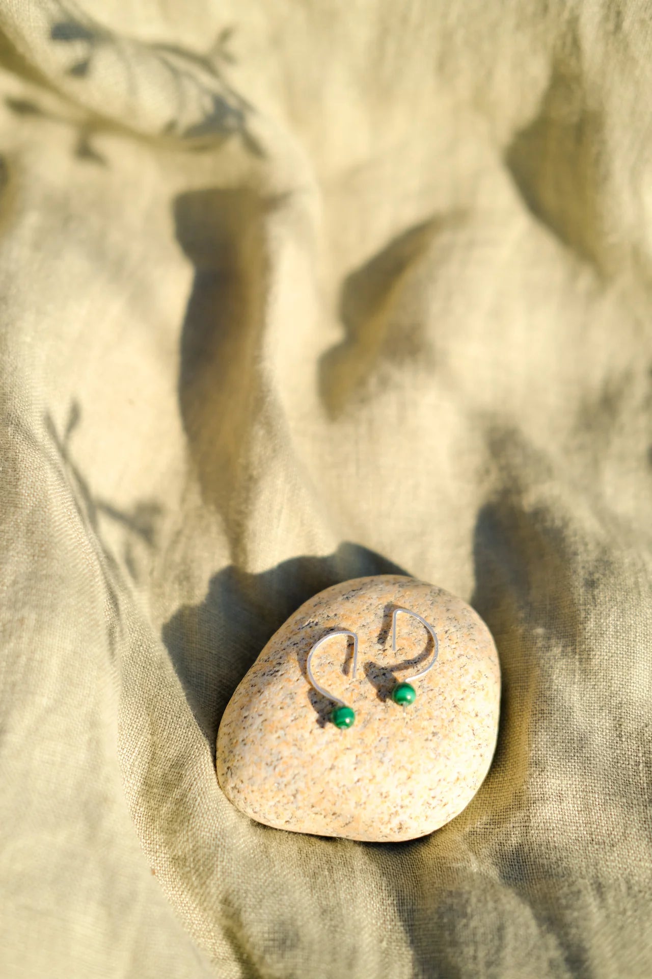 Itty Bitty Crescent Studs