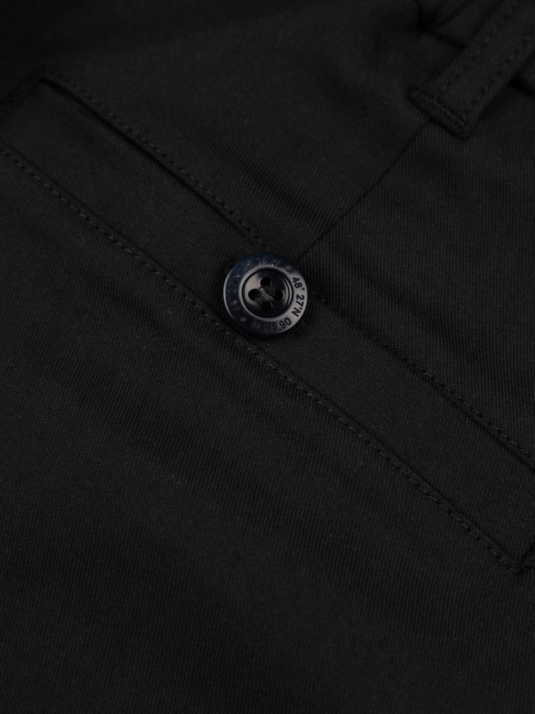 Amy Powney + Finisterre Women's Pleat Front Pant - Black