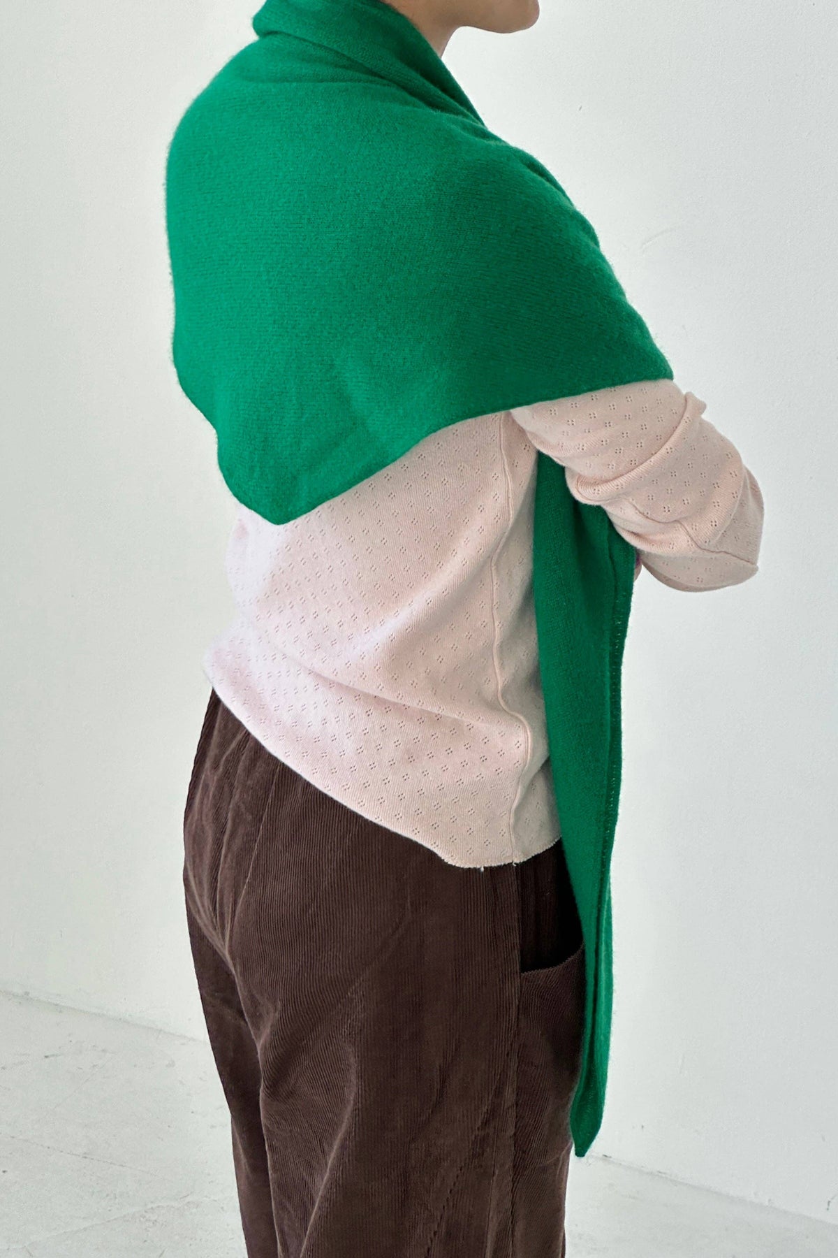Cashmere Shawl - Green