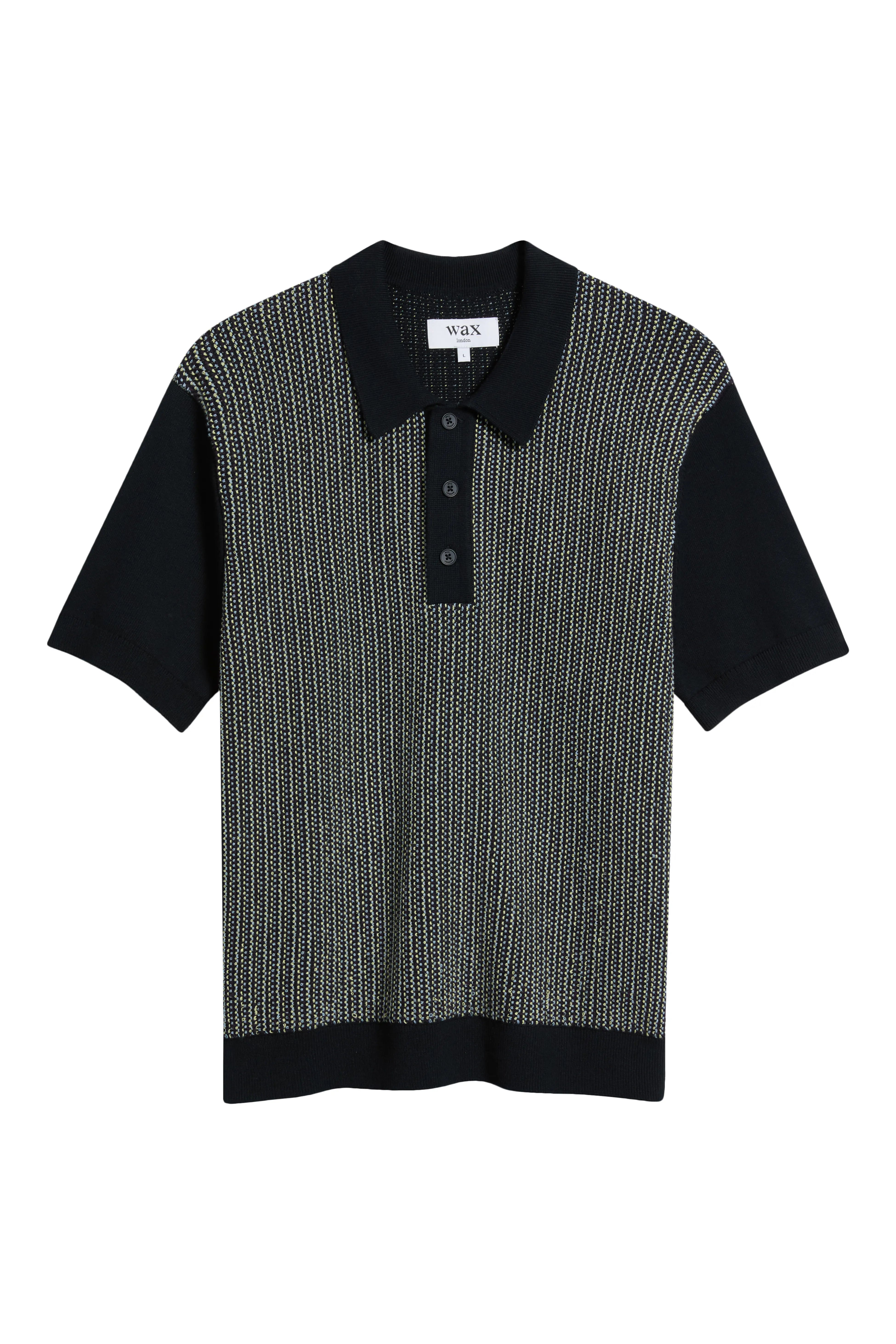 Turin Polo - Multi Stripe - Navy