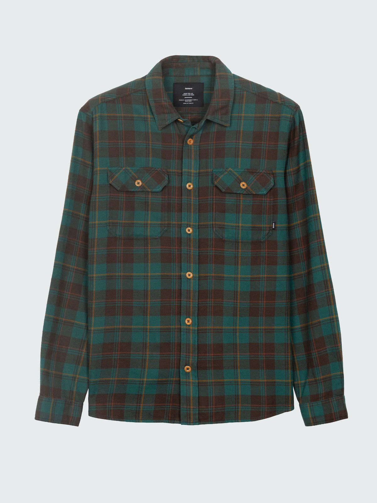Beardsmore Shirt - Harbour Teal Check
