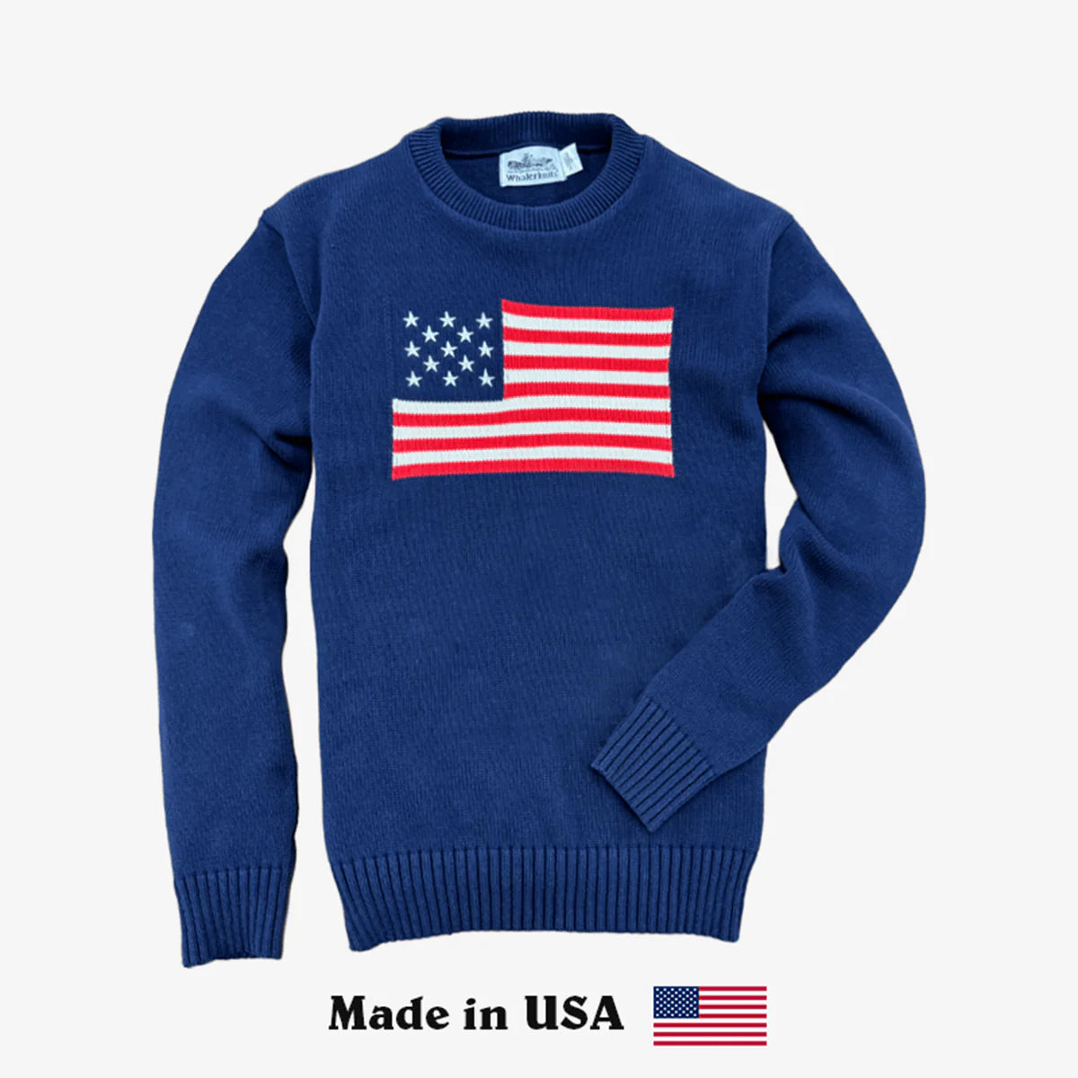 Bristol - American Flag Crewneck - Made in USA
