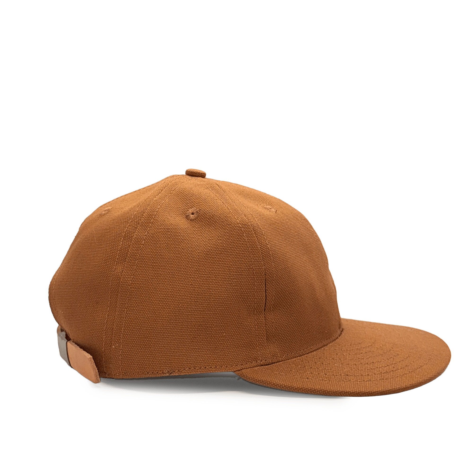 Soft Brim Ball Cap - American Canvas Plain Front - Camel