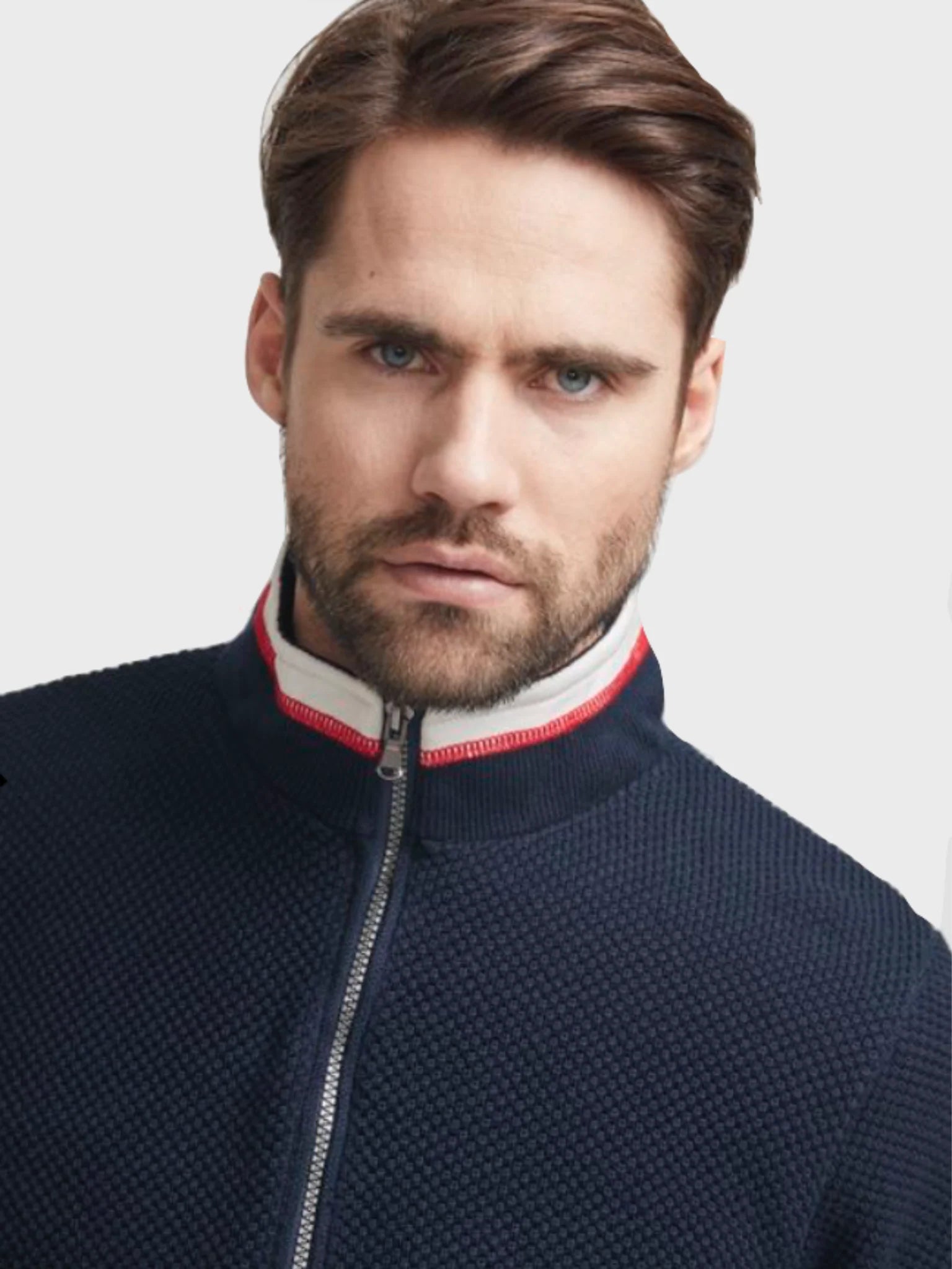 Classic Windproof Sweater - Navy