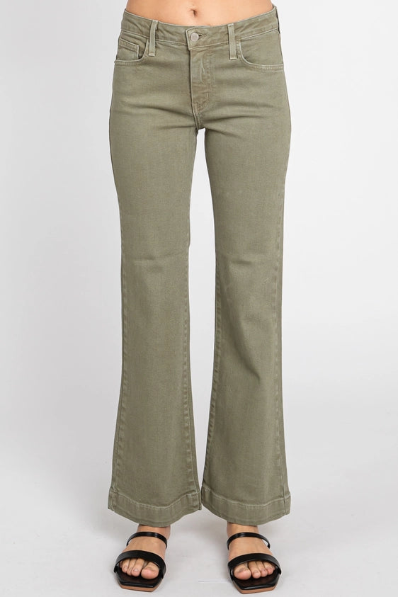 Sicily Wide Hem - Artichoke