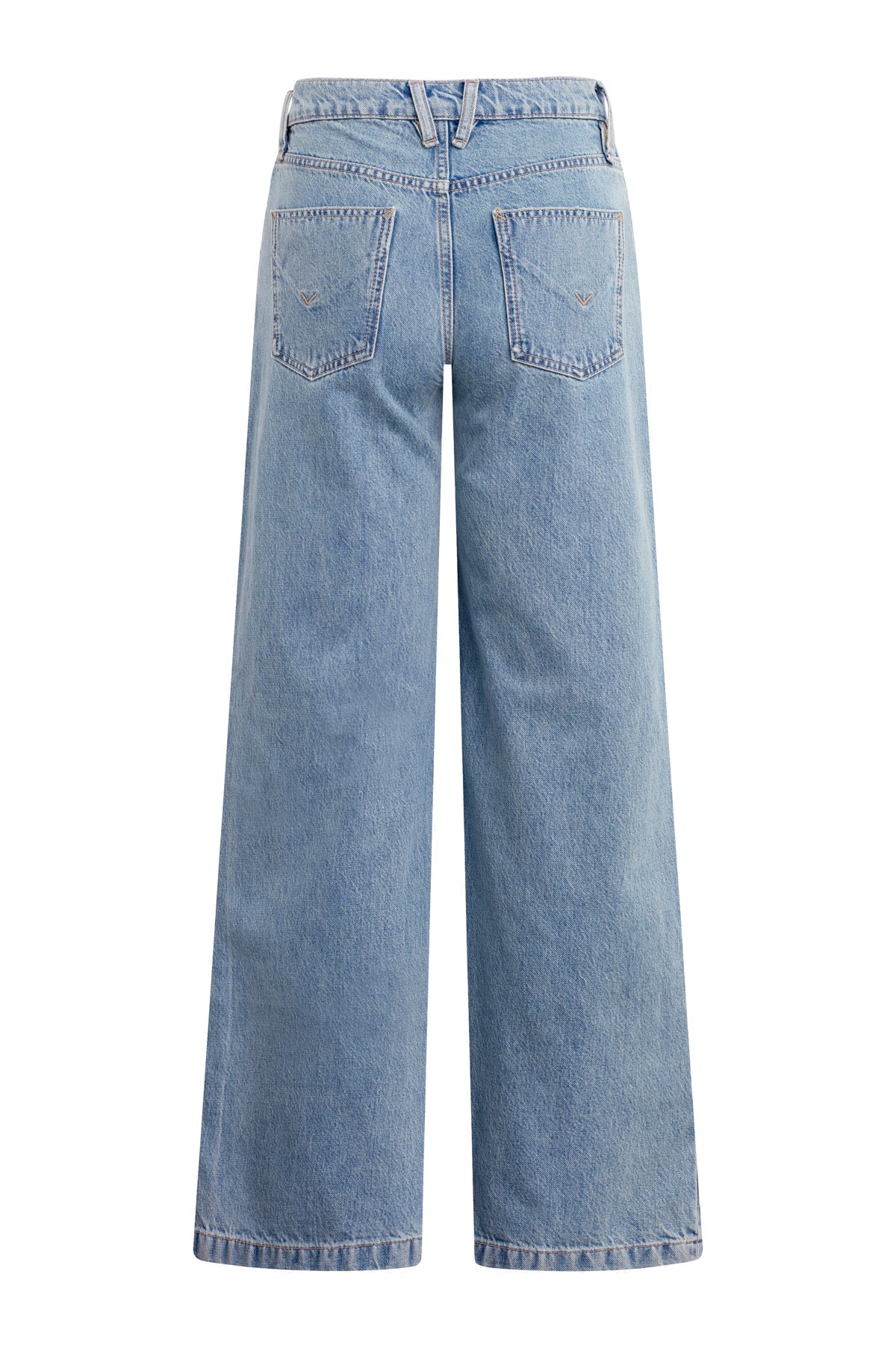 Rylee Low-Rise Loose Pant with Patch - Double Take