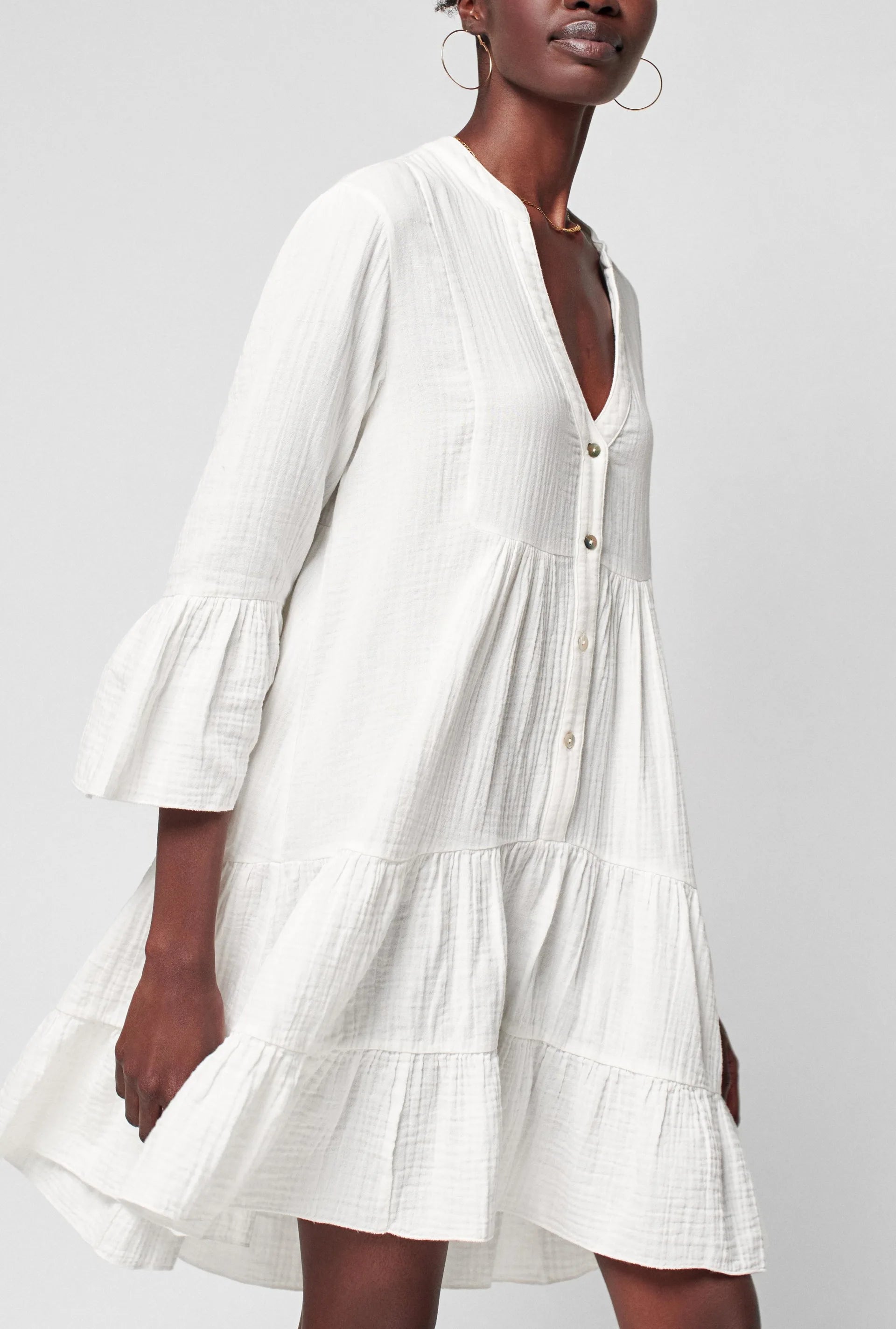 Dune Cotton Gauze Kasey Dress