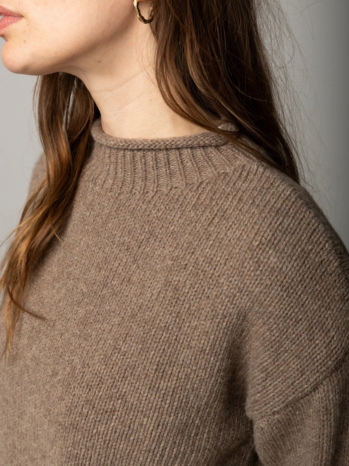Women's Taran Sweater - Woodsmoke